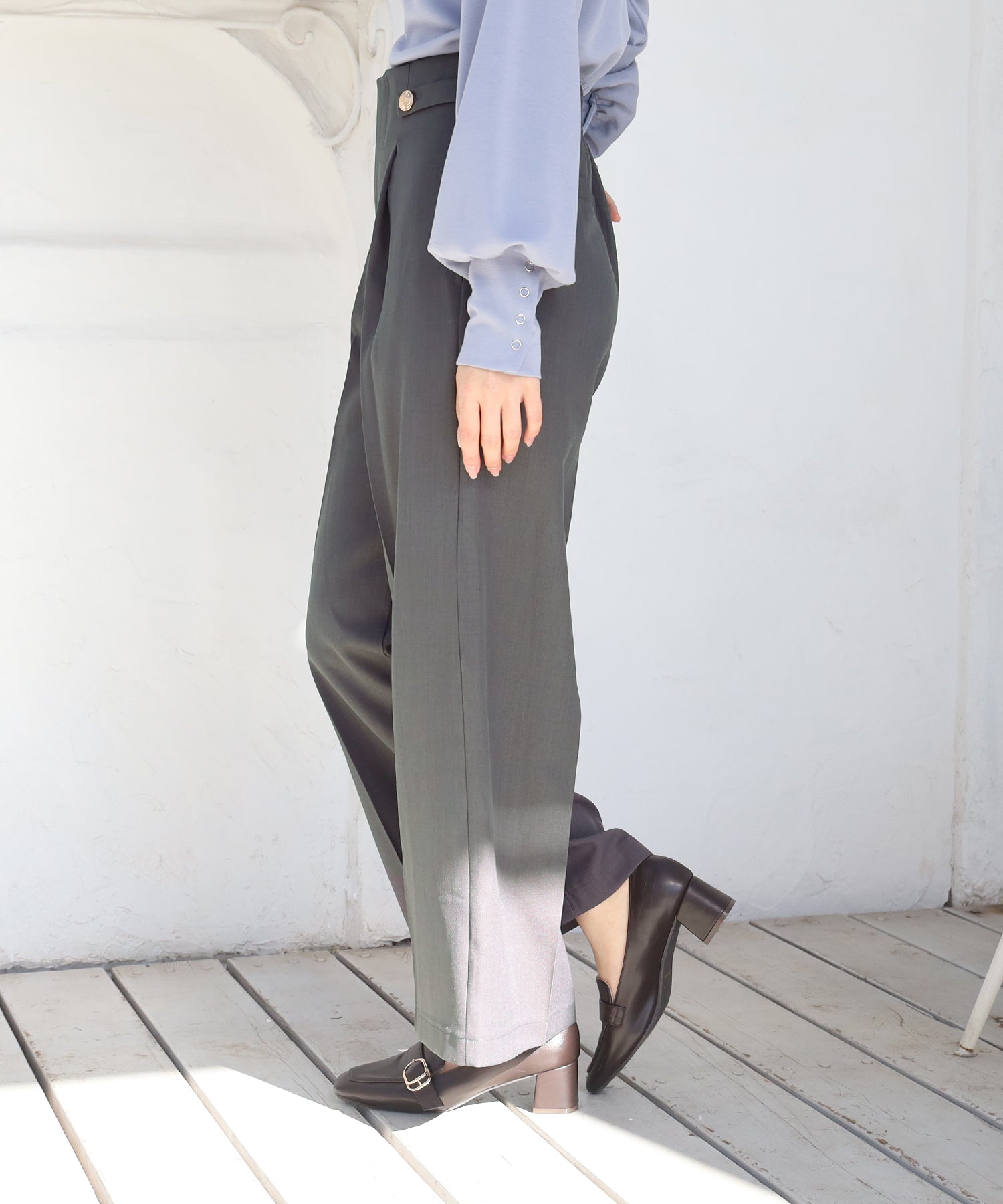 チャコール model:160 着用サイズ:M