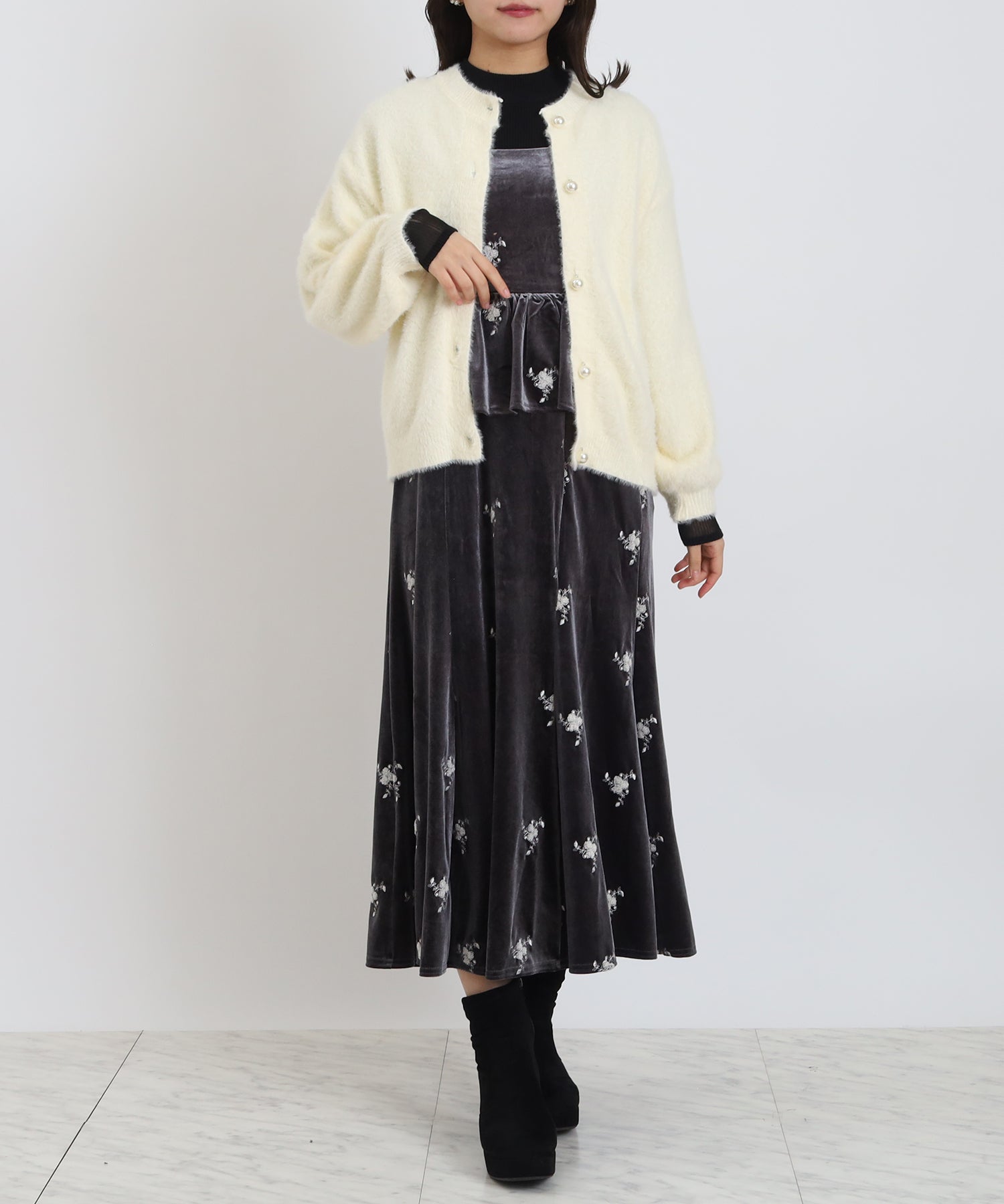 ホワイト model:156cm 着用サイズ:M