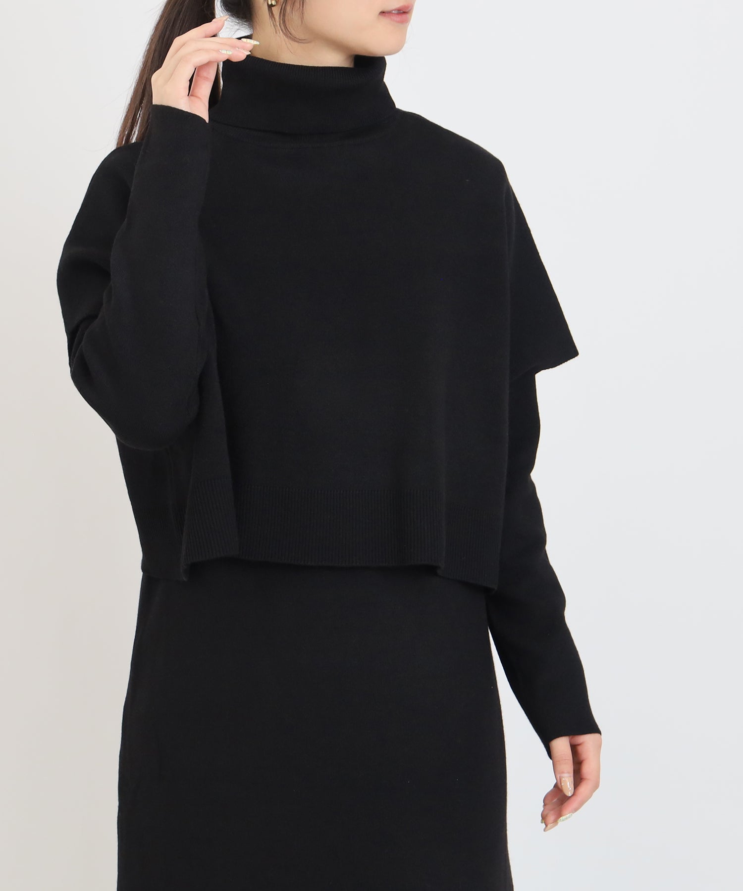 ブラック model:156 着用サイズ:M