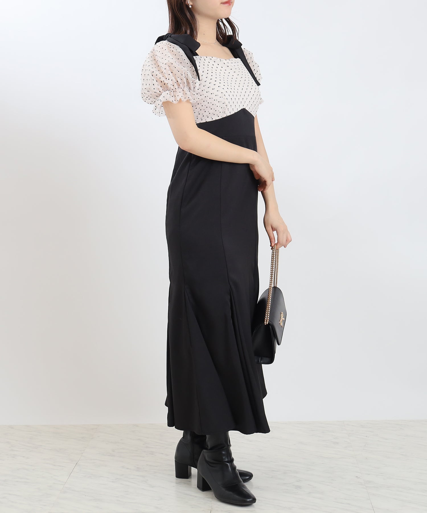 ベージュ model:156 着用サイズ:M