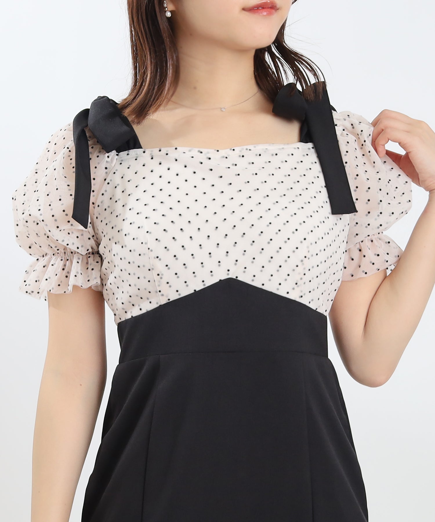 ベージュ model:156 着用サイズ:M