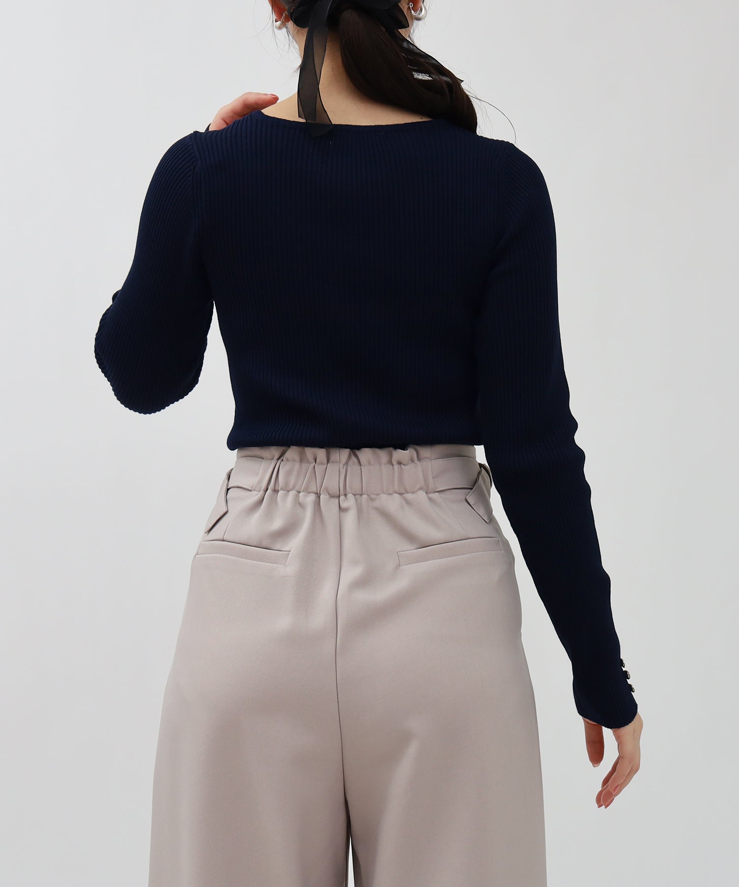 ネイビー model:160 着用サイズ:M