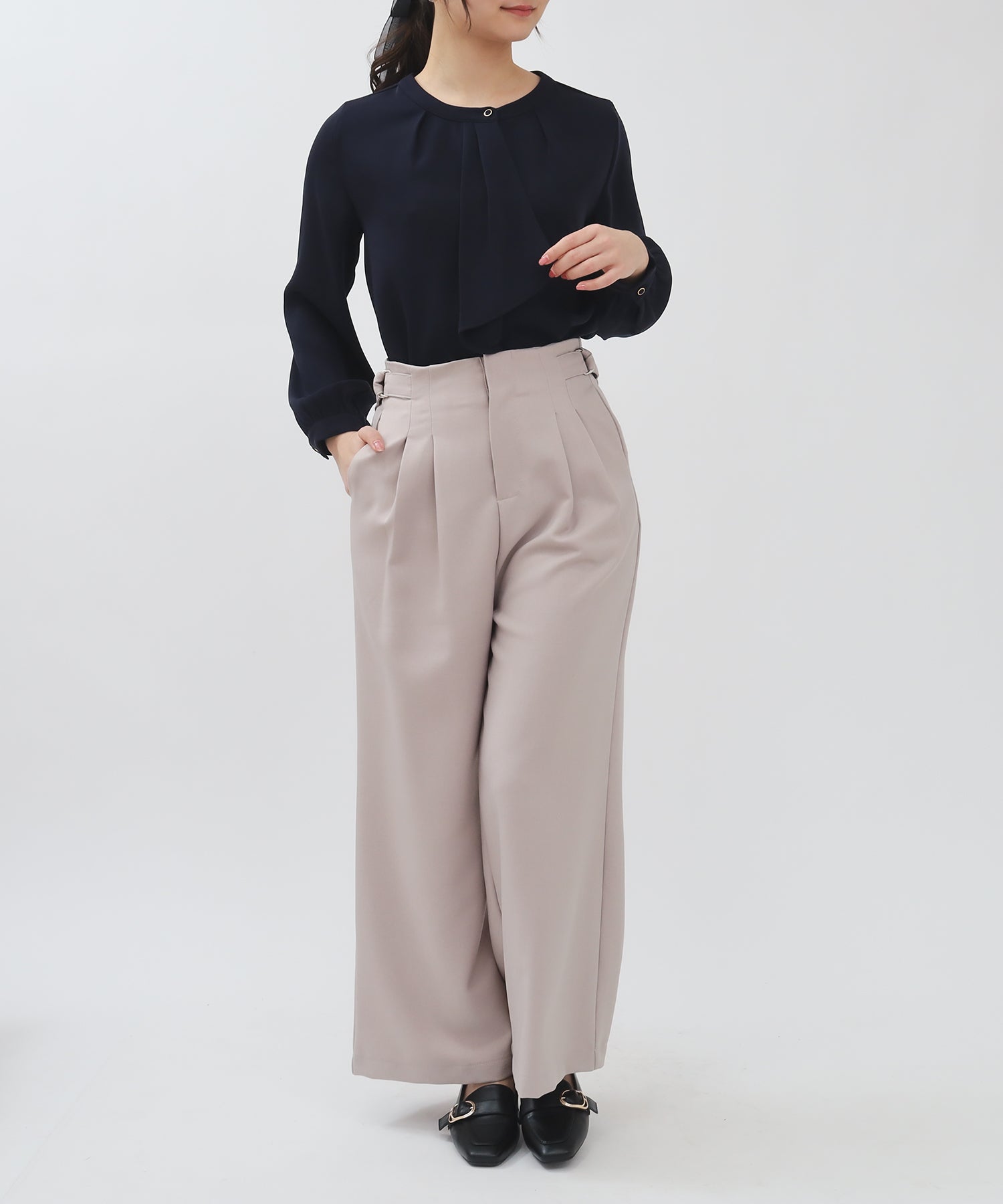 ネイビー model:160 着用サイズ:M