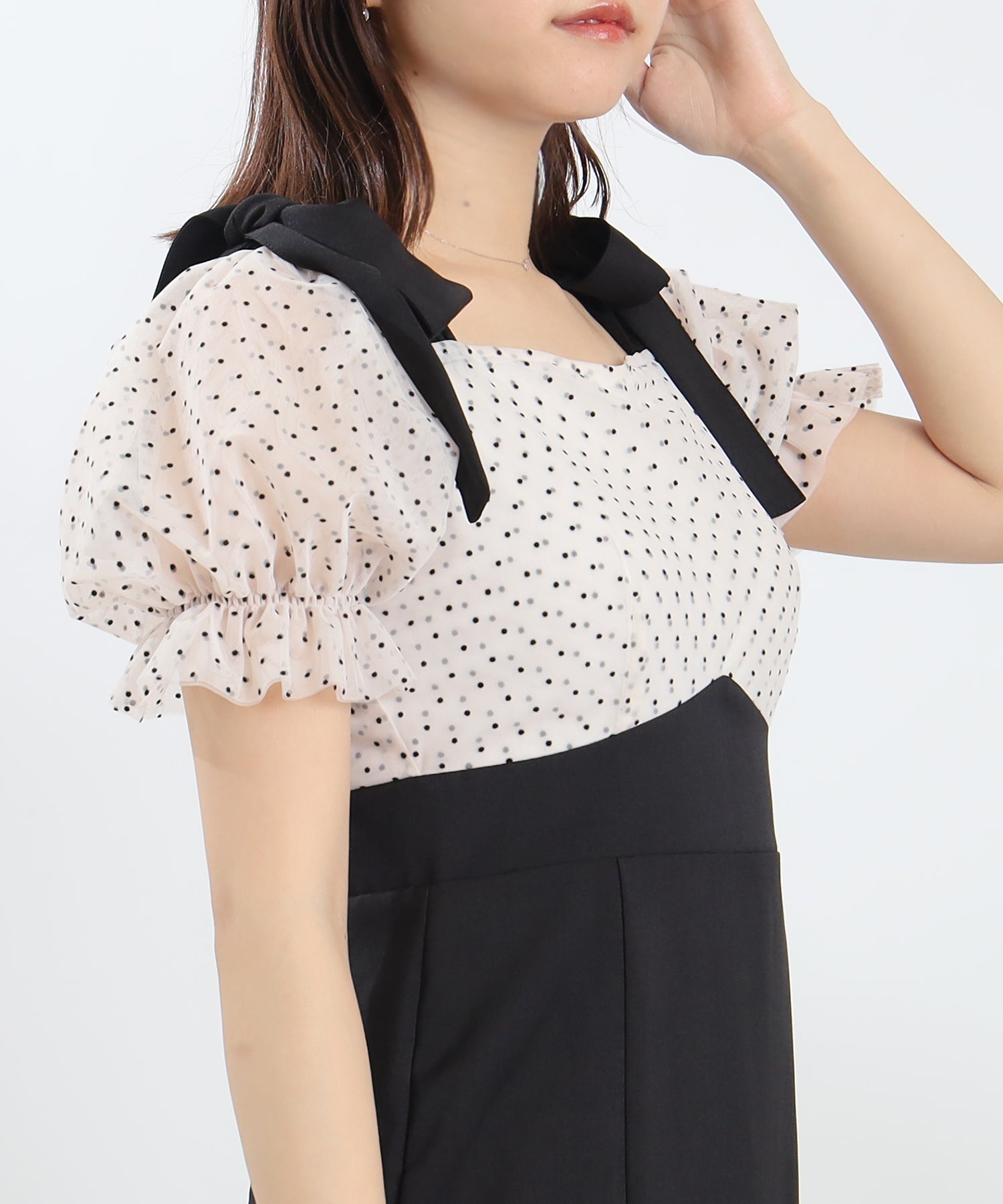 ベージュ model:156 着用サイズ:M