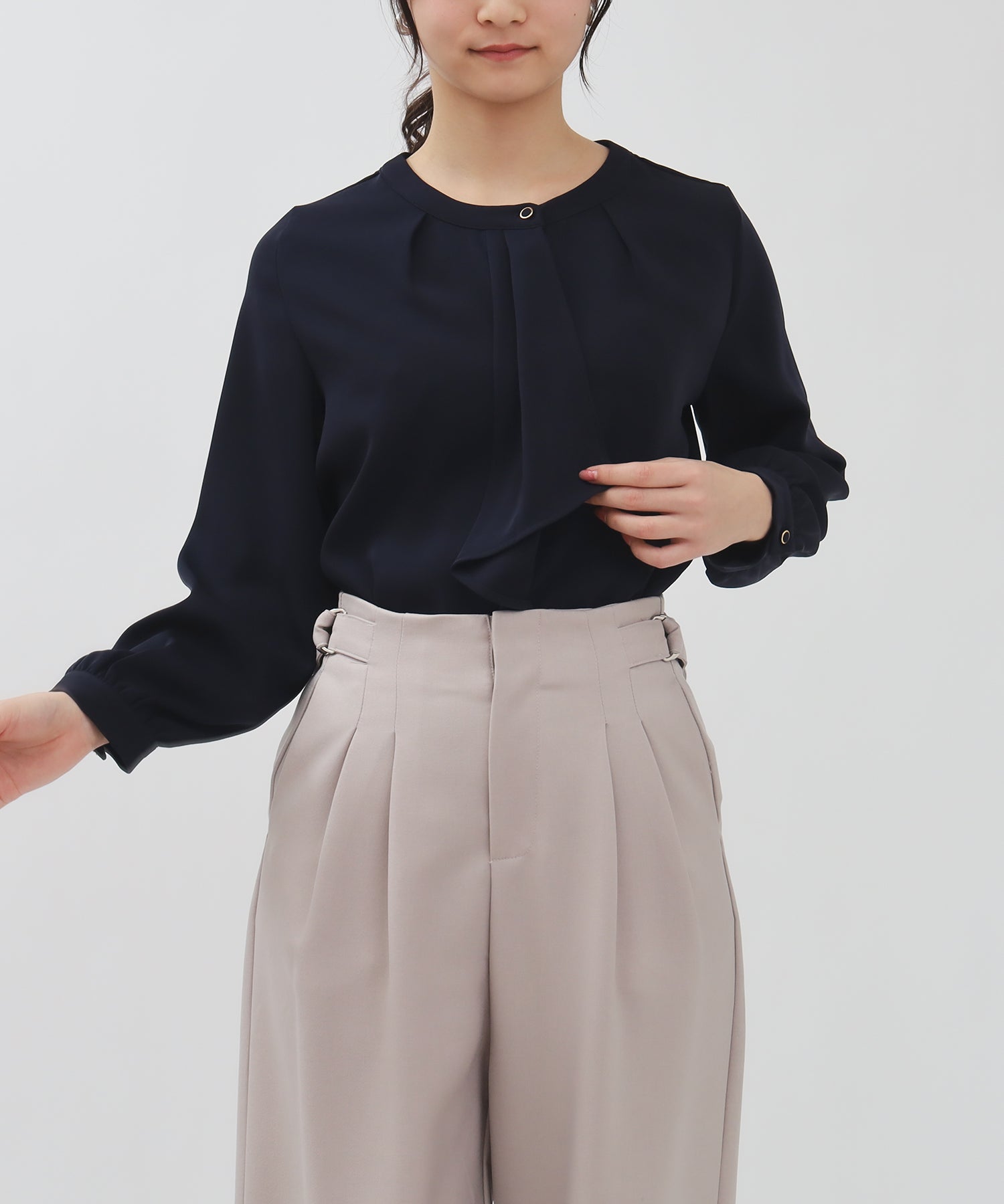 ネイビー model:160 着用サイズ:M