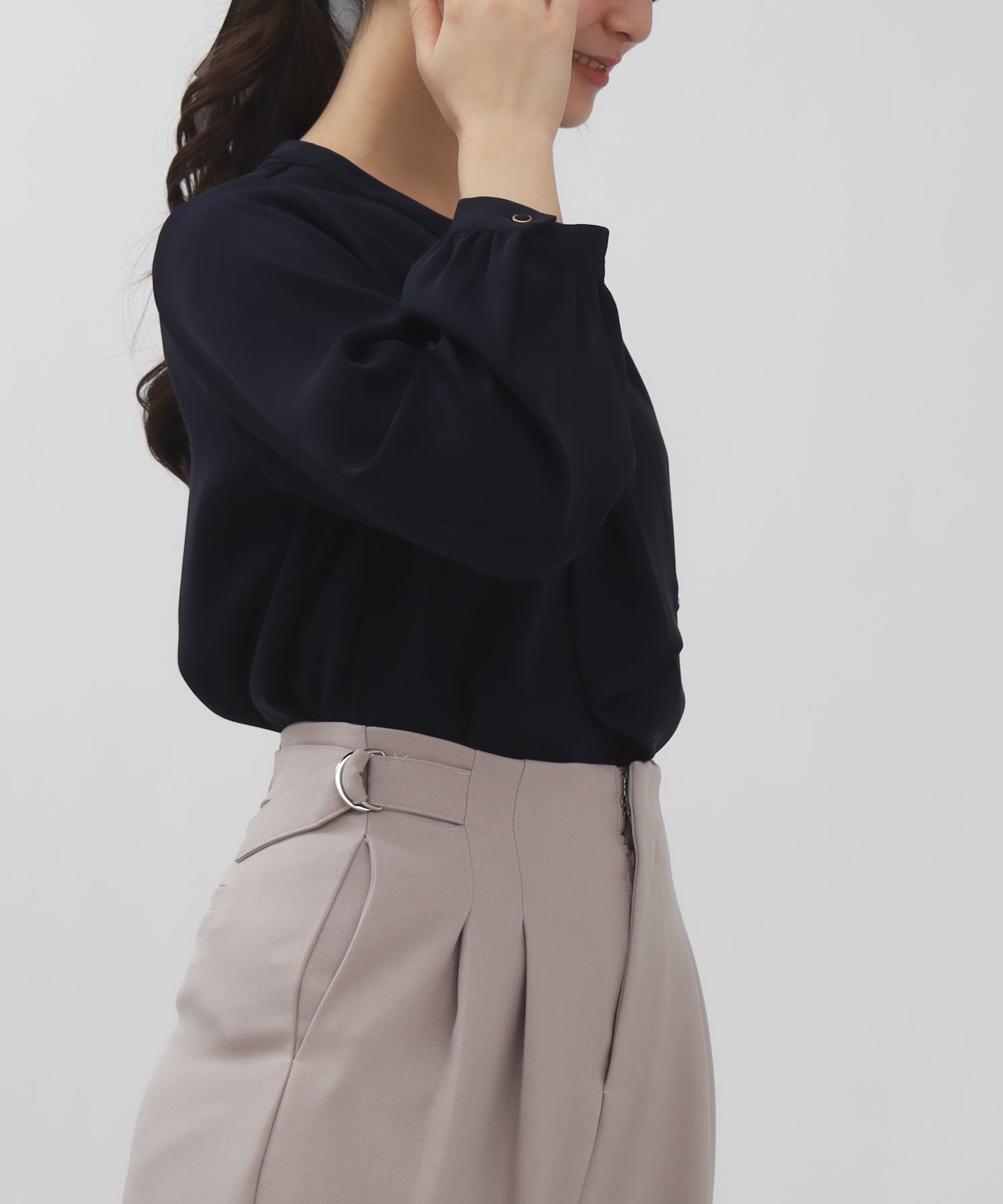 ネイビー model:160 着用サイズ:M