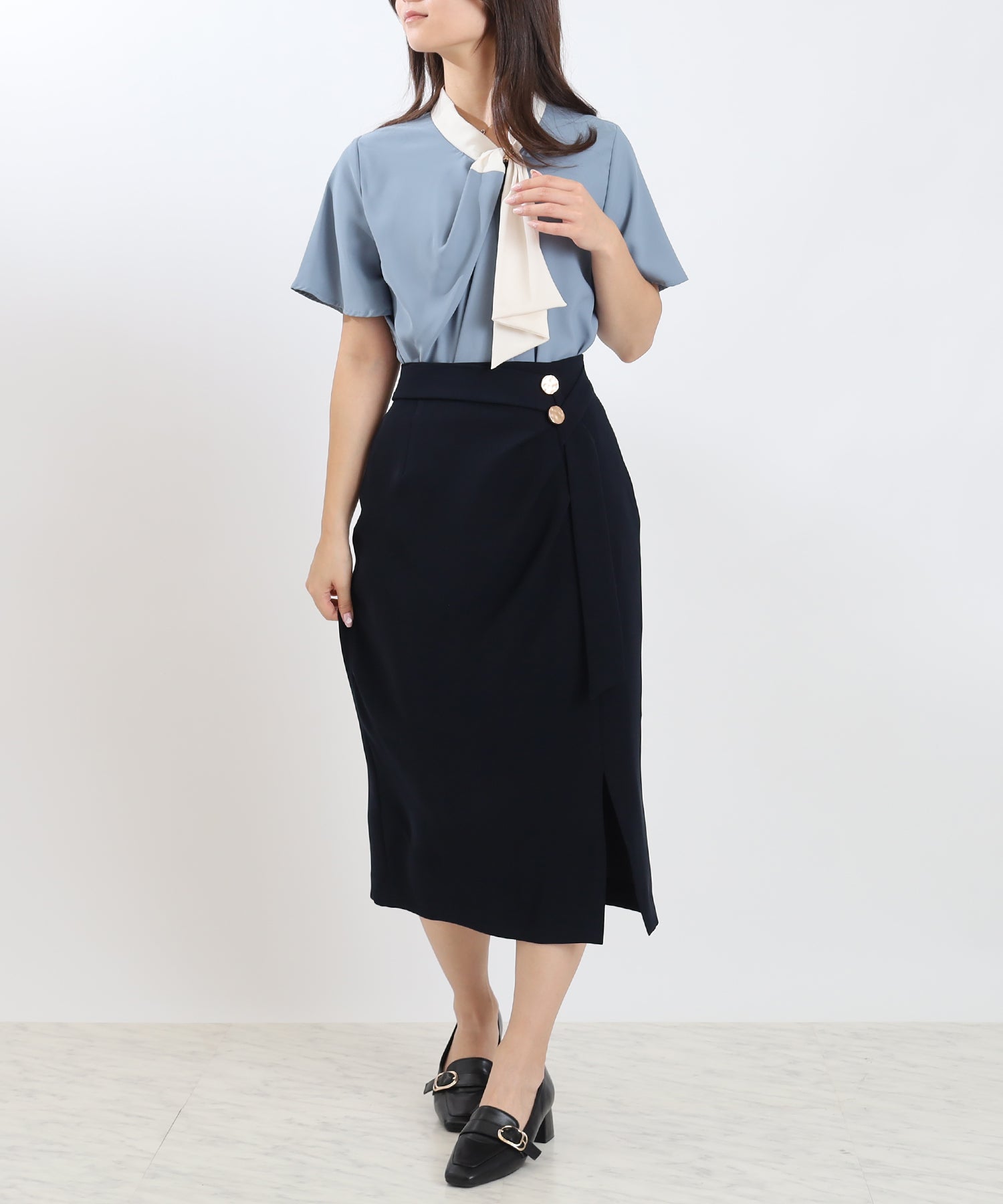 ブルーグリーン model:160cm 着用サイズ:M