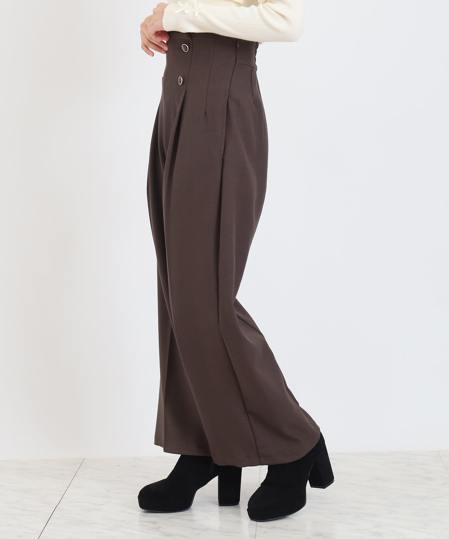 ブラウン model:156cm 着用サイズ:S