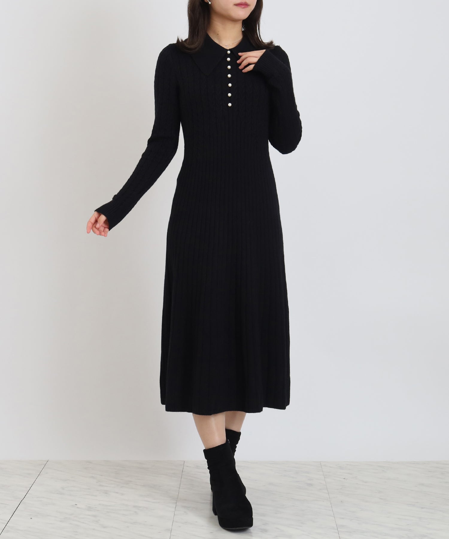 ブラック model:156cm 着用サイズ:M