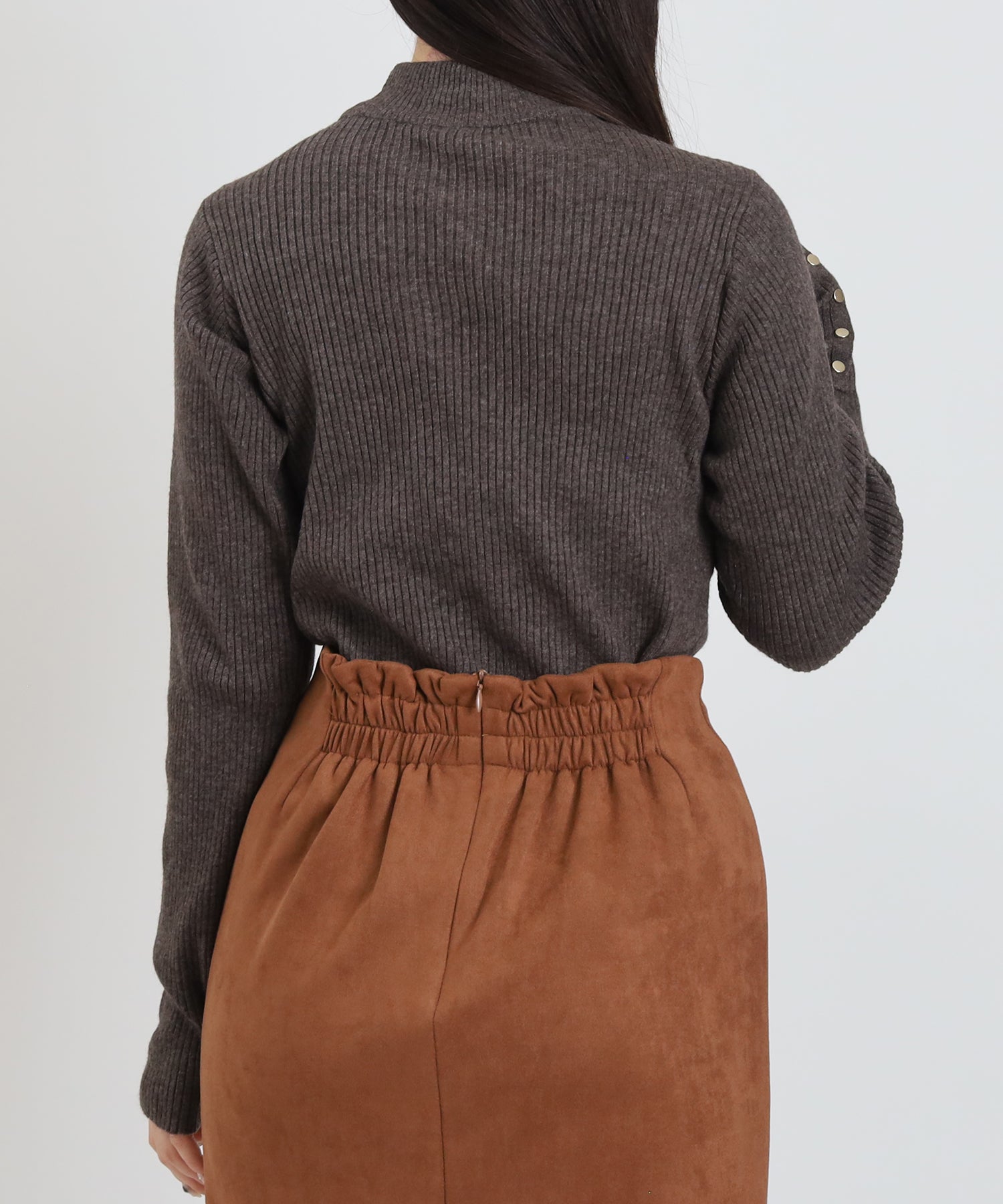 ブラウン model:160cm 着用サイズ:M