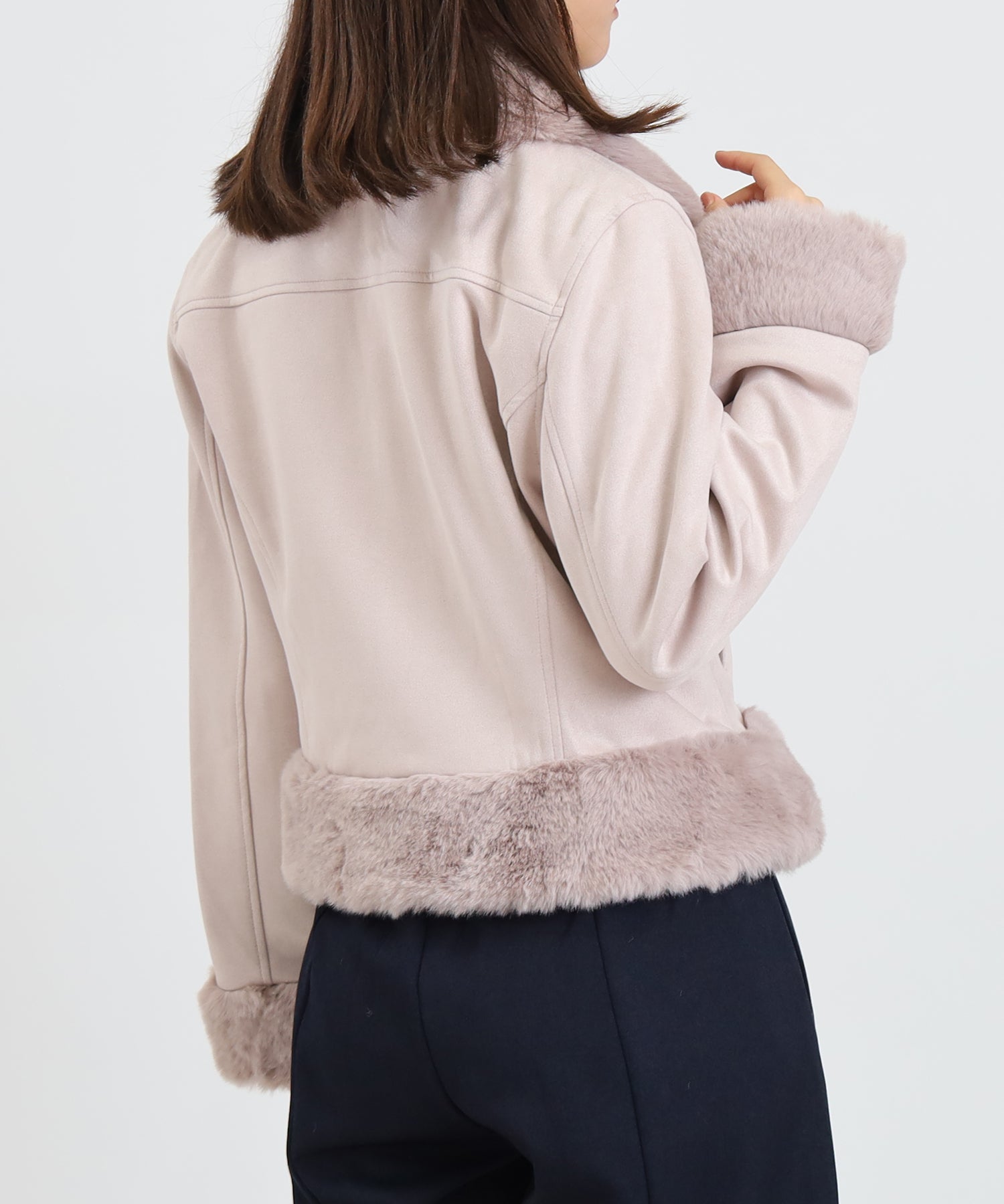 ピンク model:156cm  着用サイズ:M