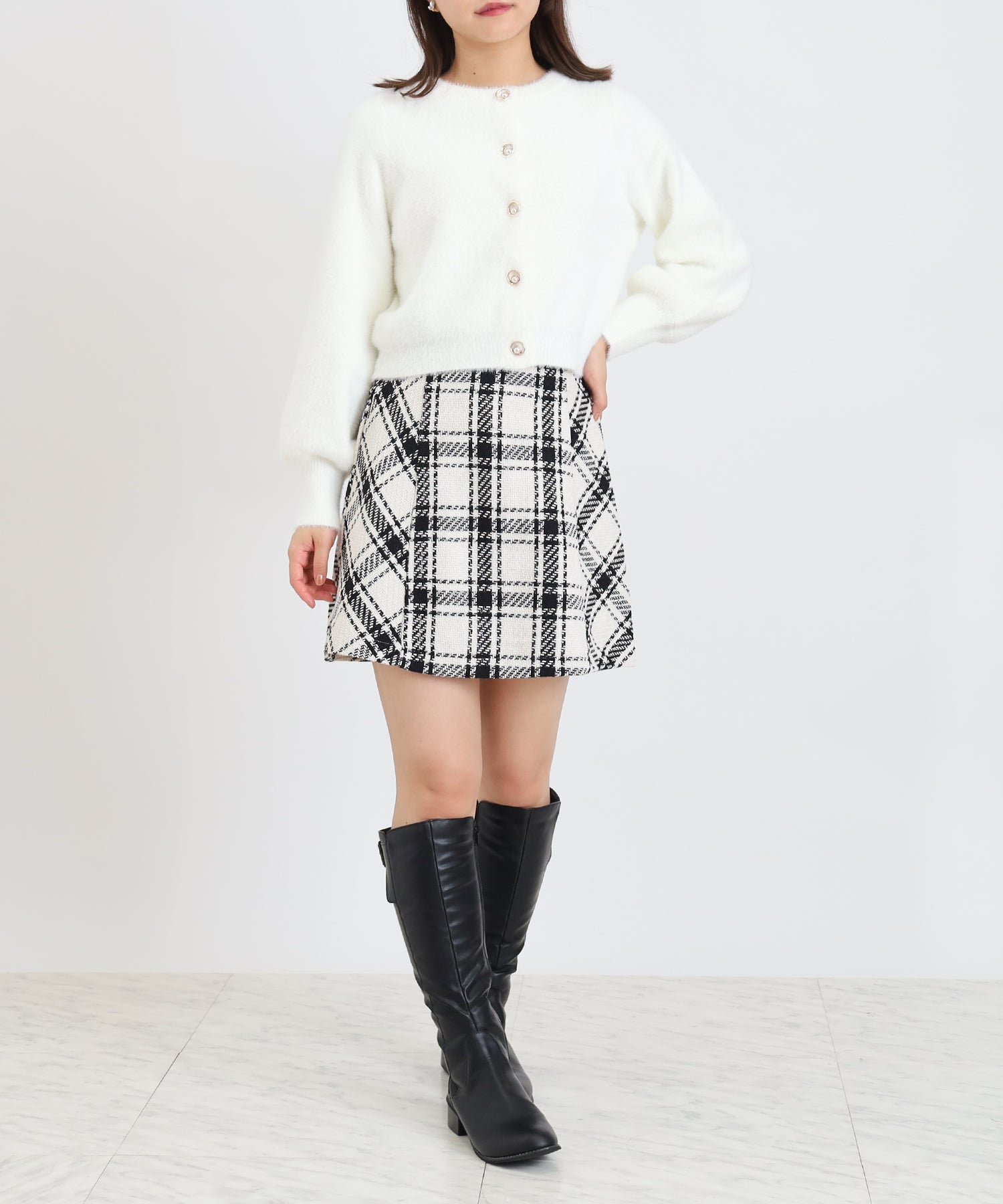 ホワイト model:156 着用サイズ:M