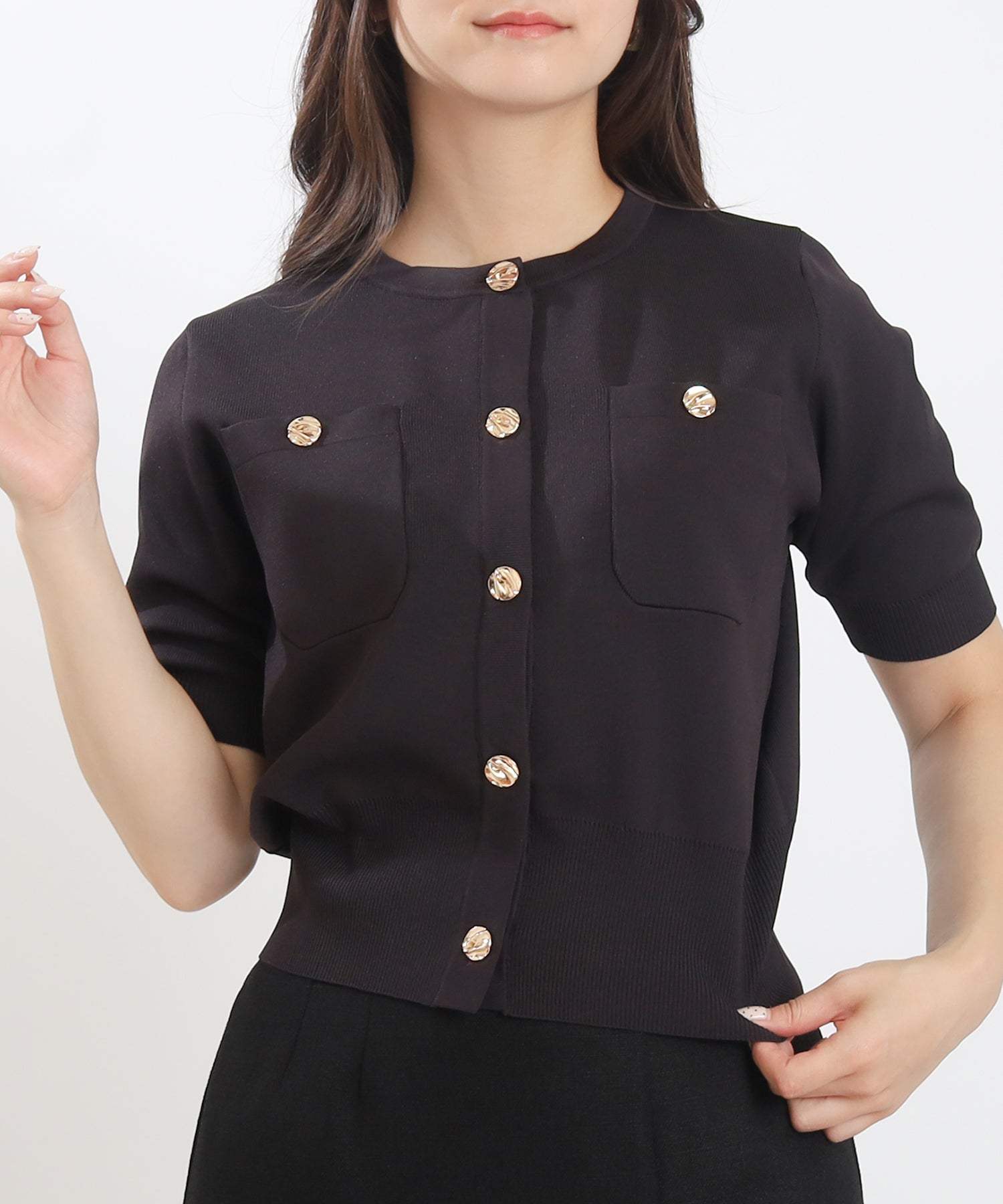 ブラウン model:160 着用サイズ:M