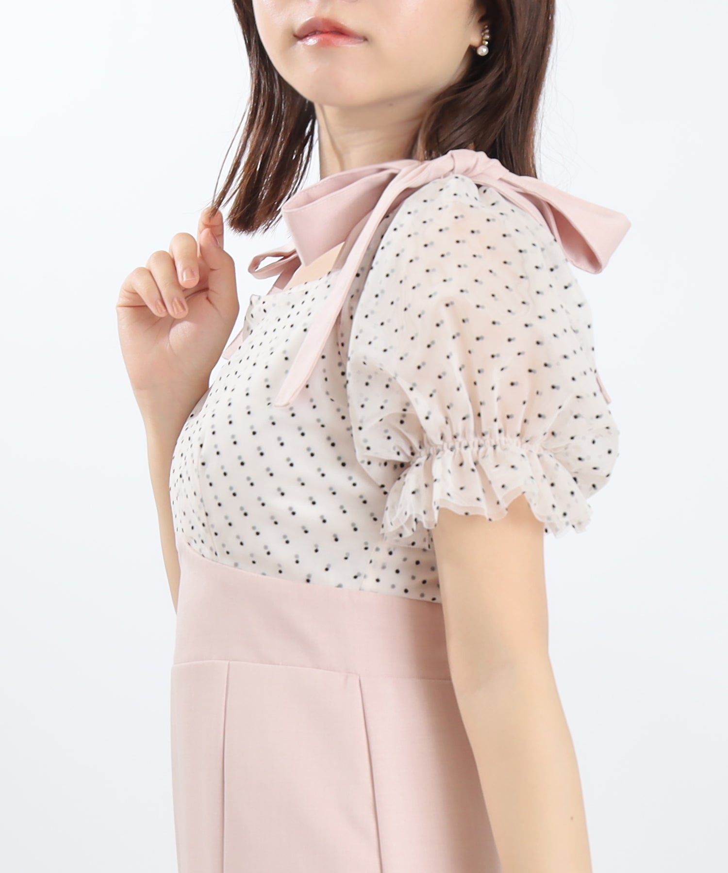ピンク model:156 着用サイズ:M