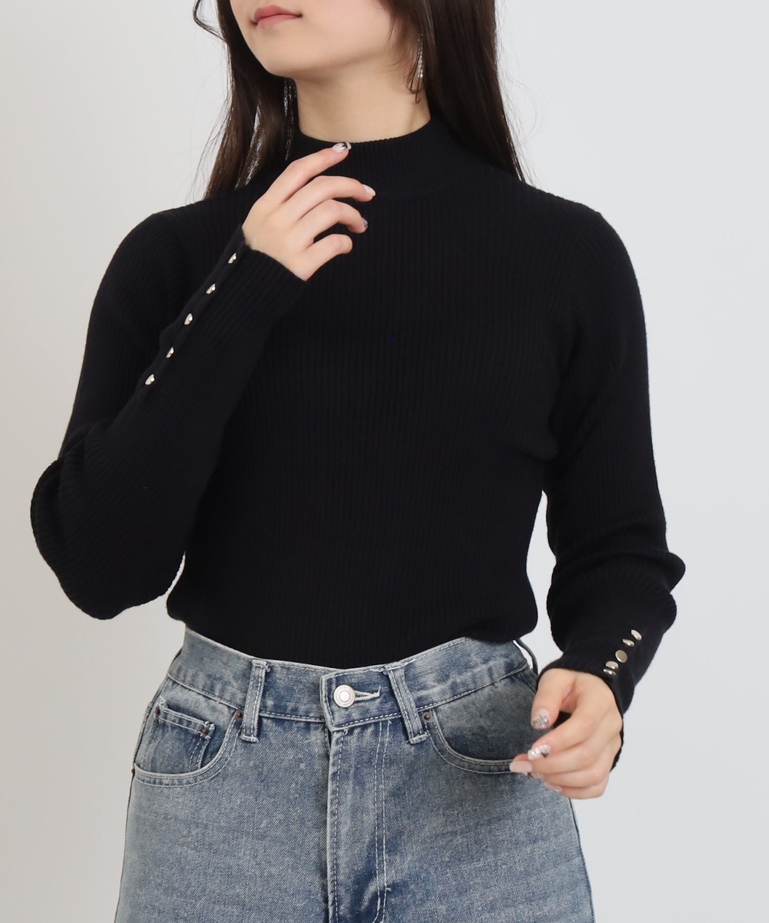 ブラック model:160 着用サイズ:M