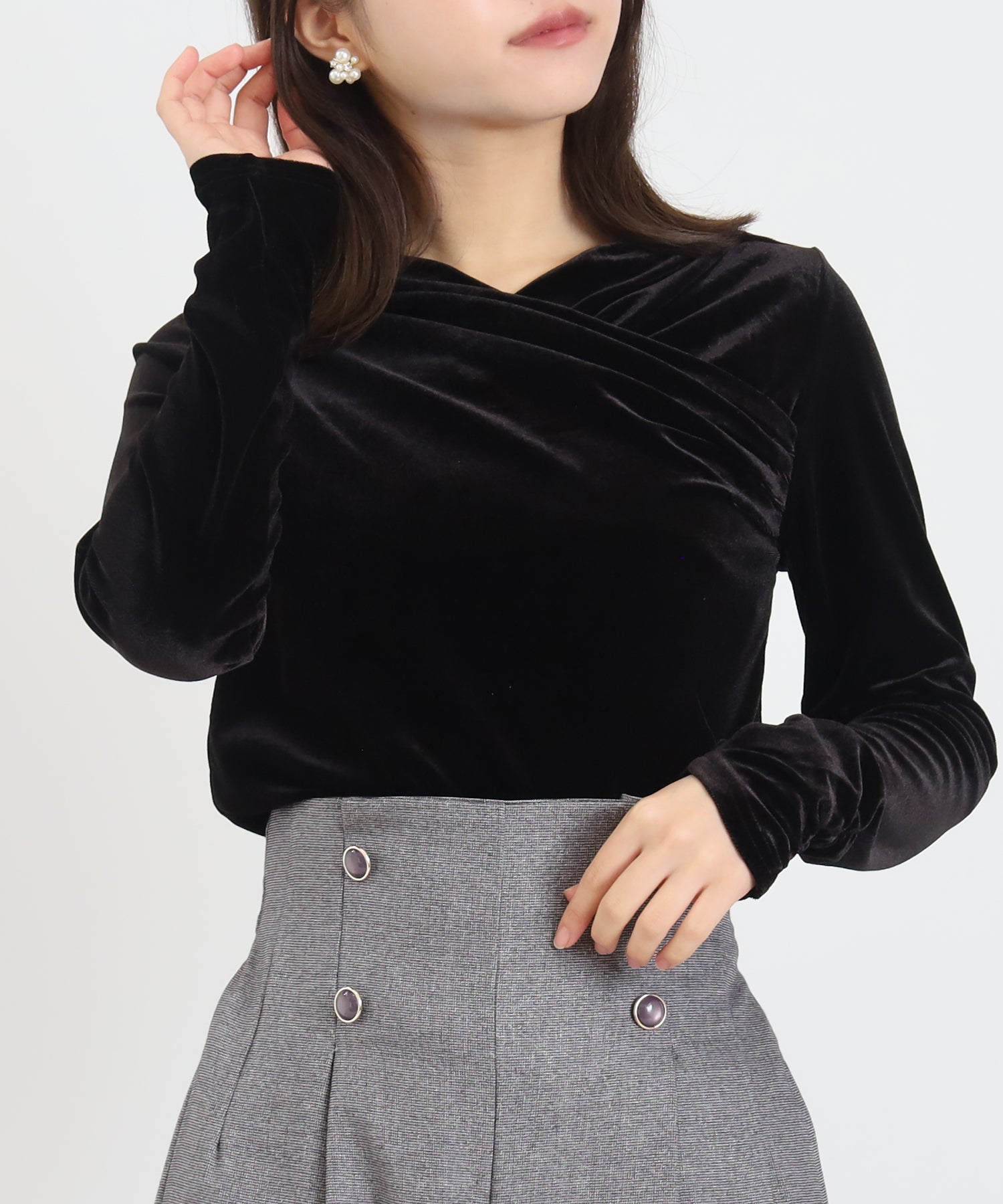 ブラック model:156 着用サイズ:M