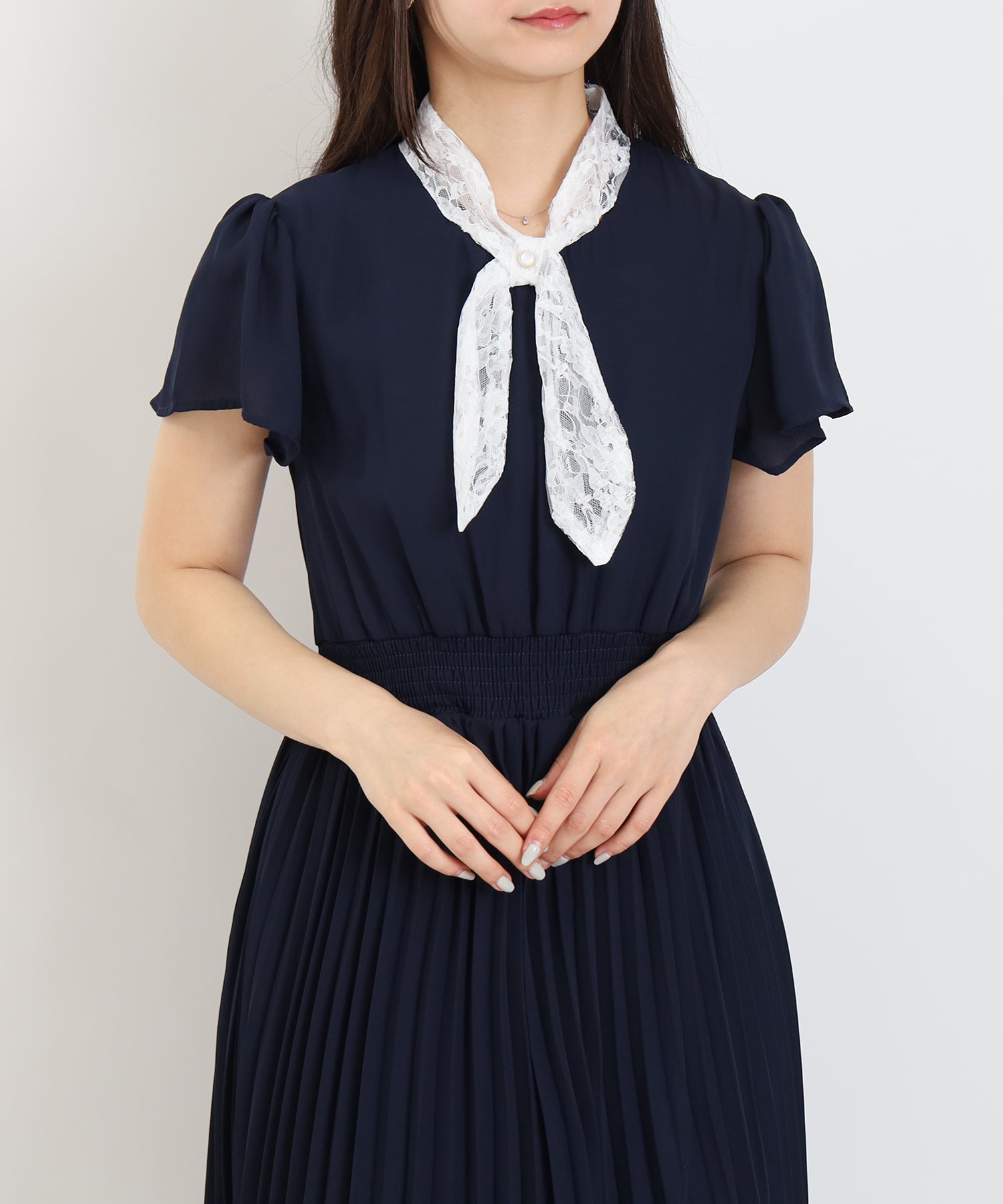 ネイビー model:160cm 着用サイズ:M