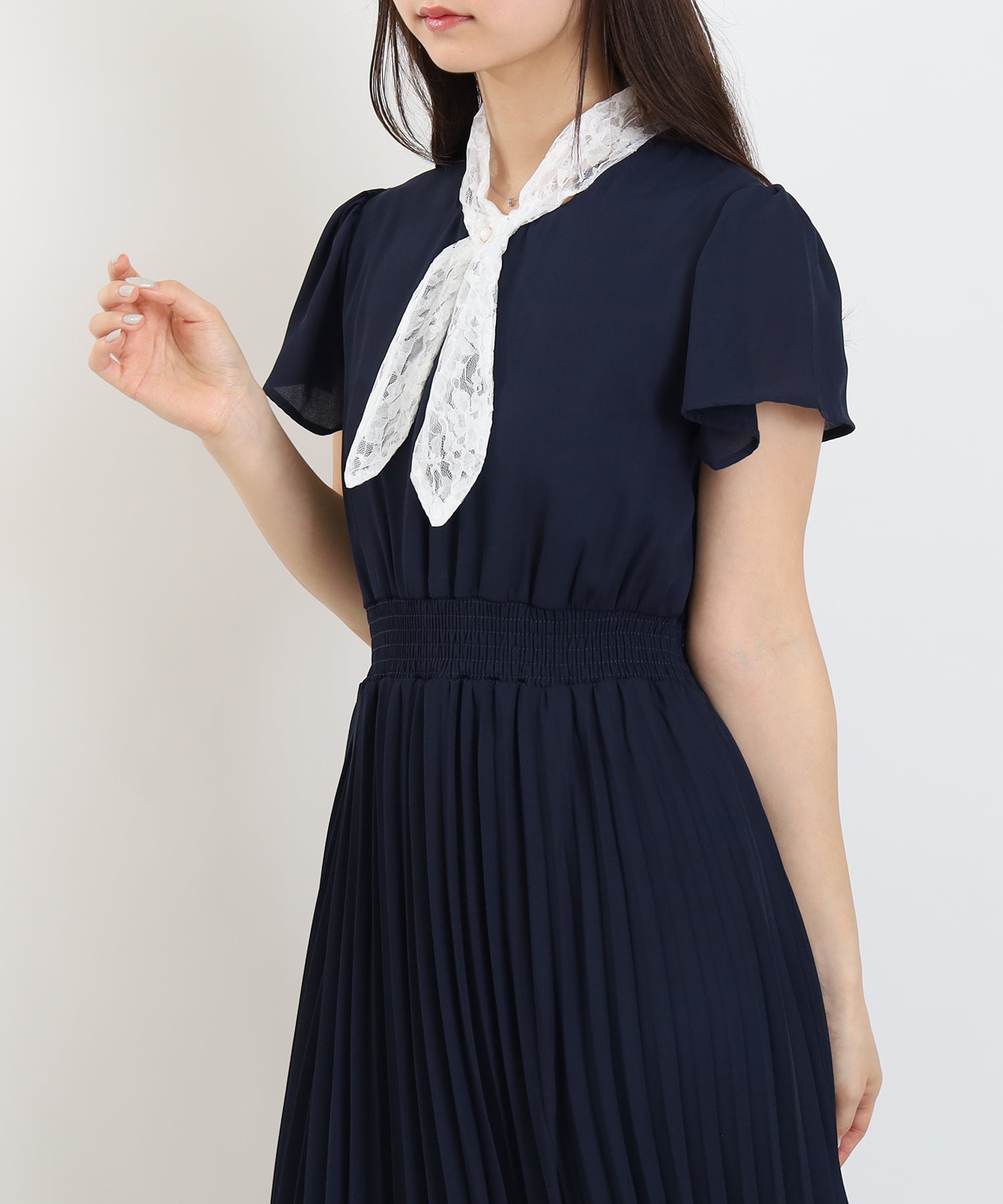 ネイビー model:160cm 着用サイズ:M