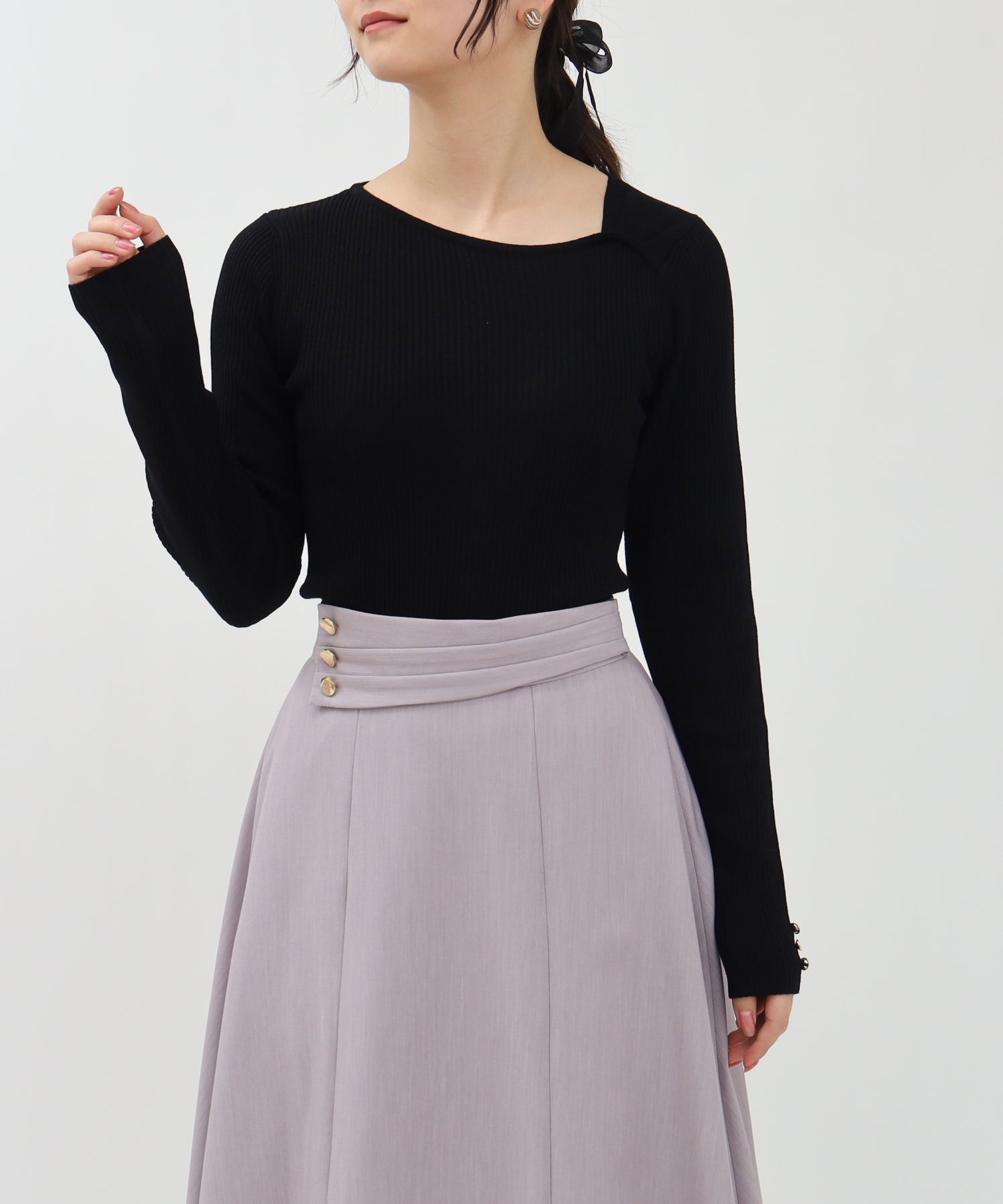 ブラック model:160 着用サイズ:M