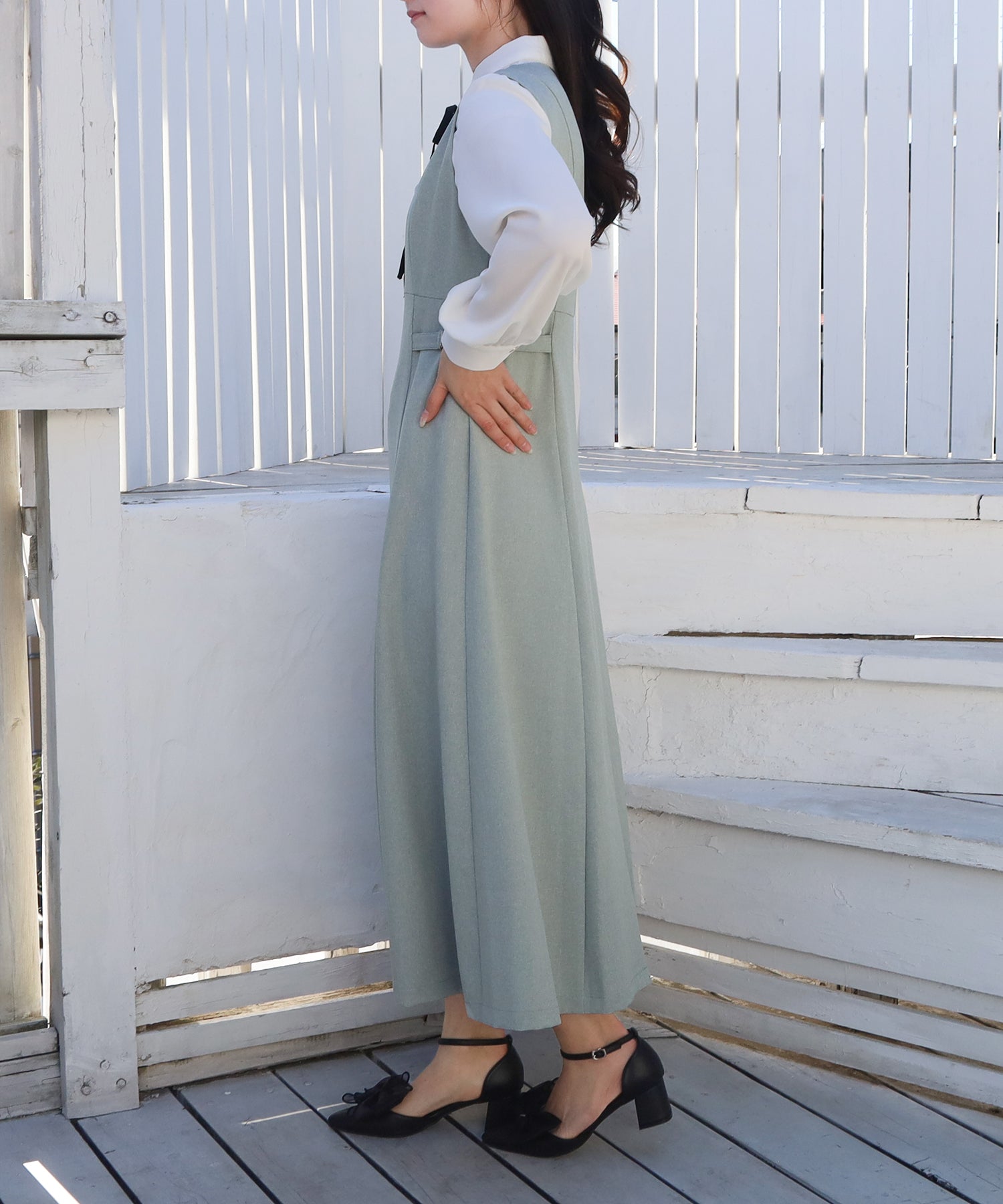 ミント model:160cm 着用サイズ:M