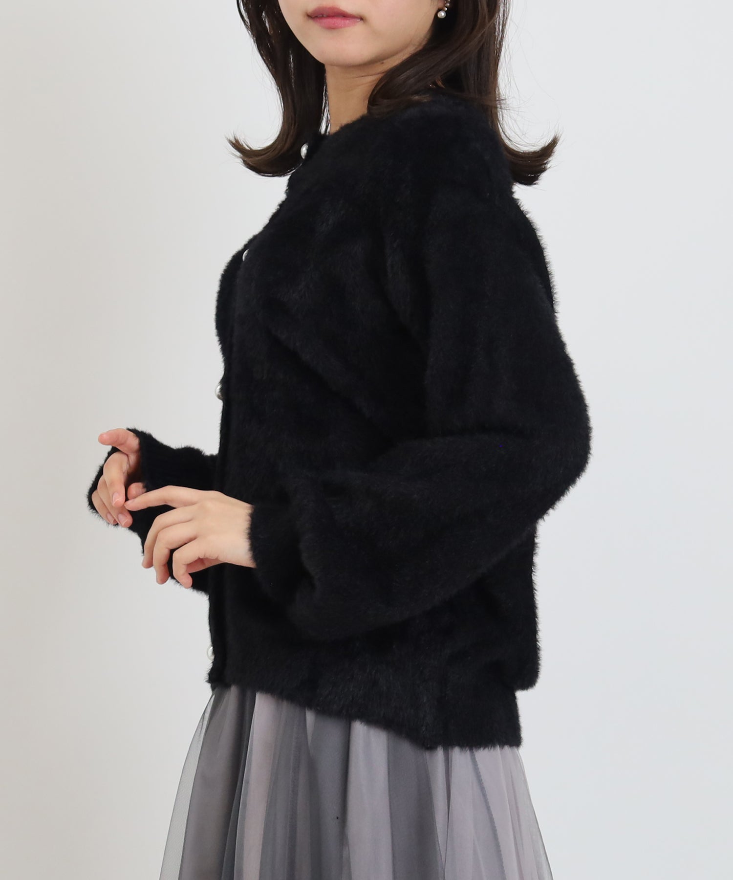 ブラック model:156cm 着用サイズ:M