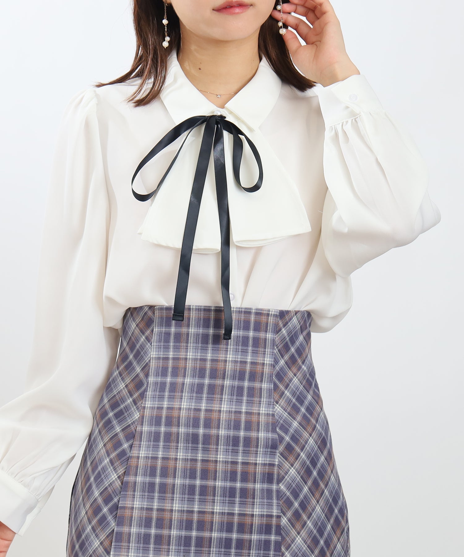 ホワイト model:156㎝ 着用サイズ:S