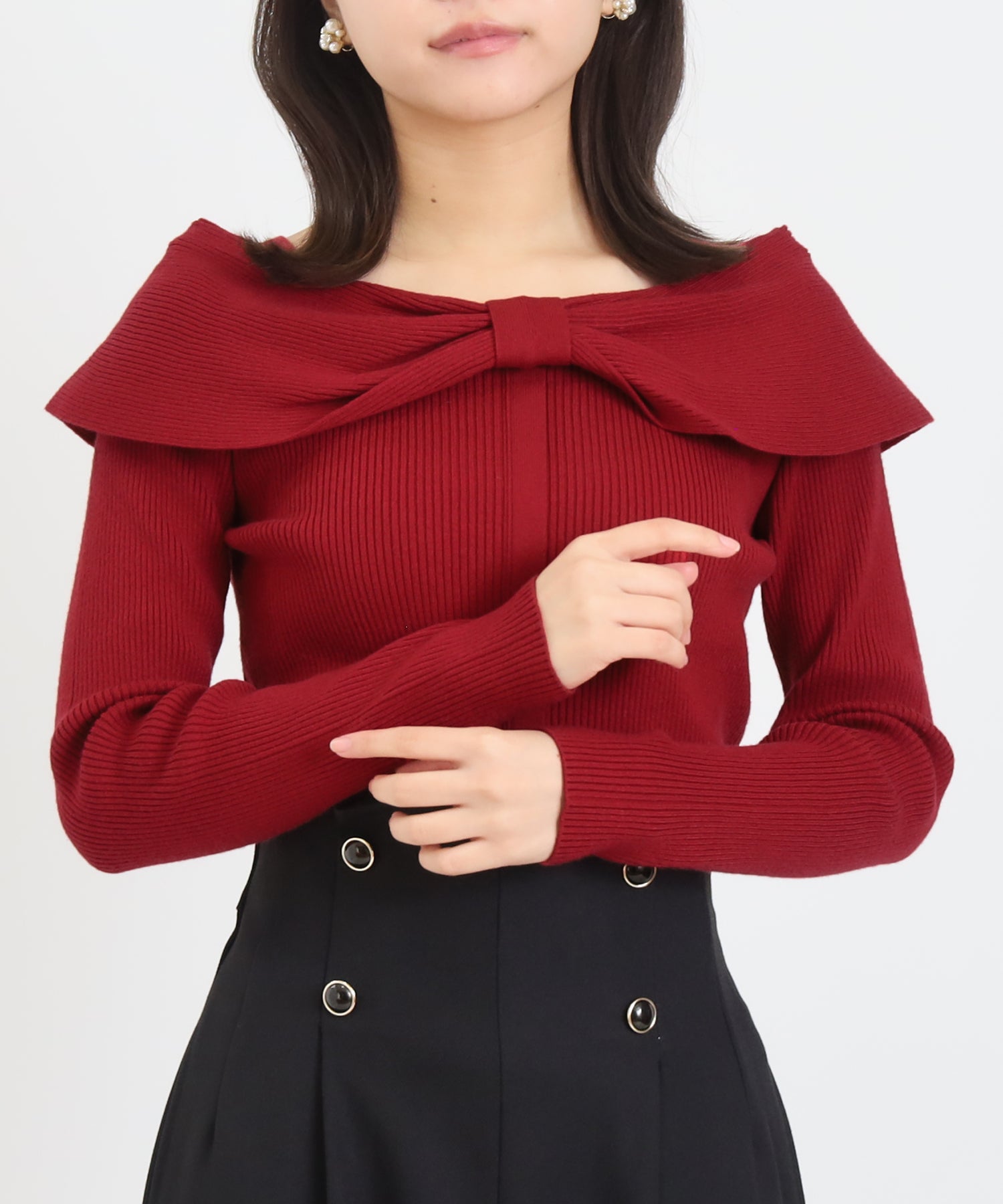 レッド model:156 着用サイズ:M