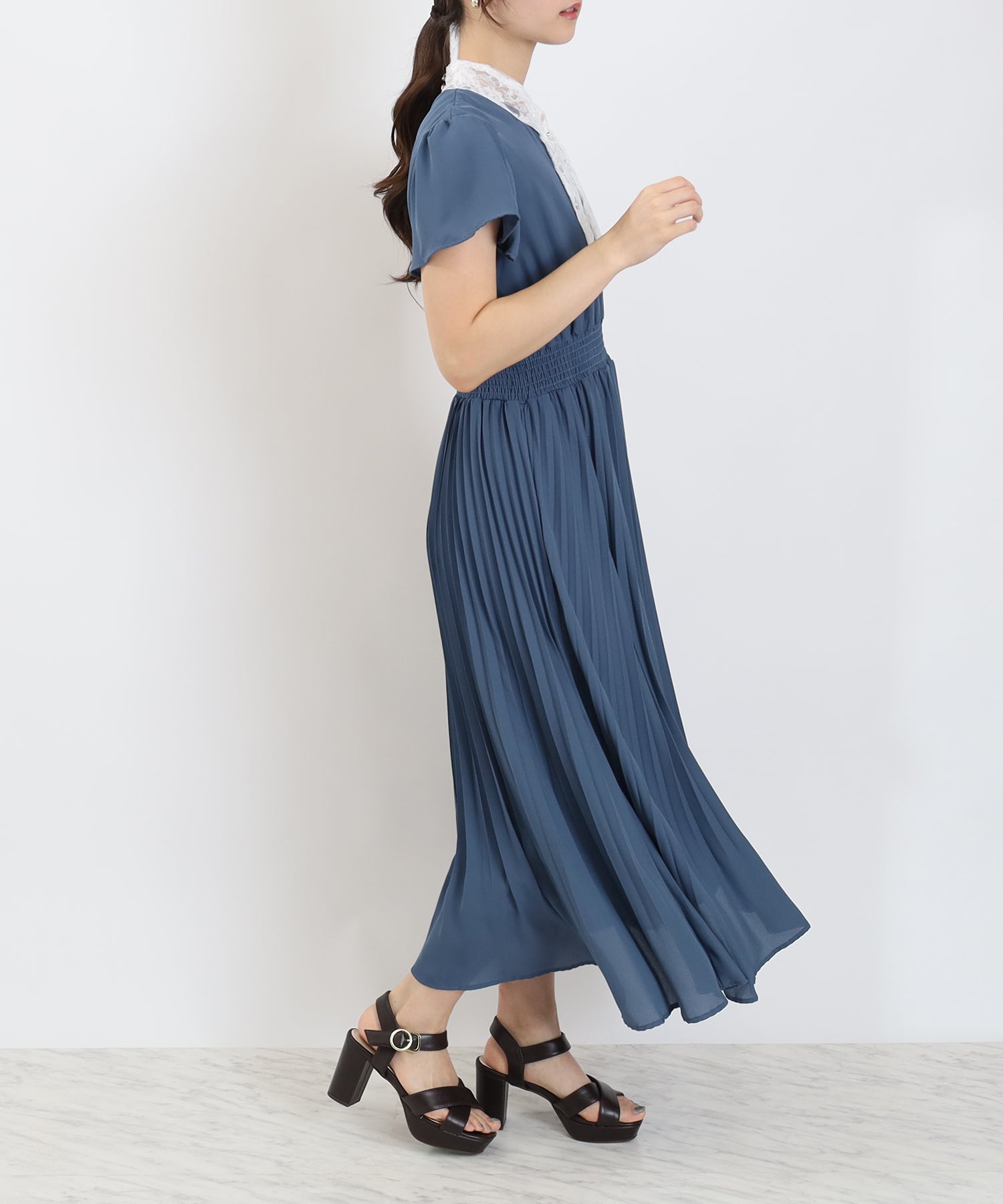 ブルー model:160cm 着用サイズ:M