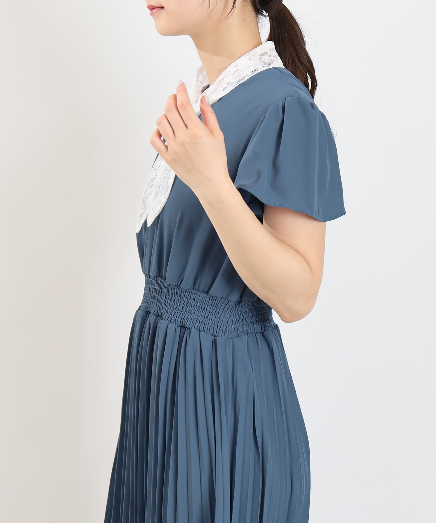 ブルー model:160cm 着用サイズ:M