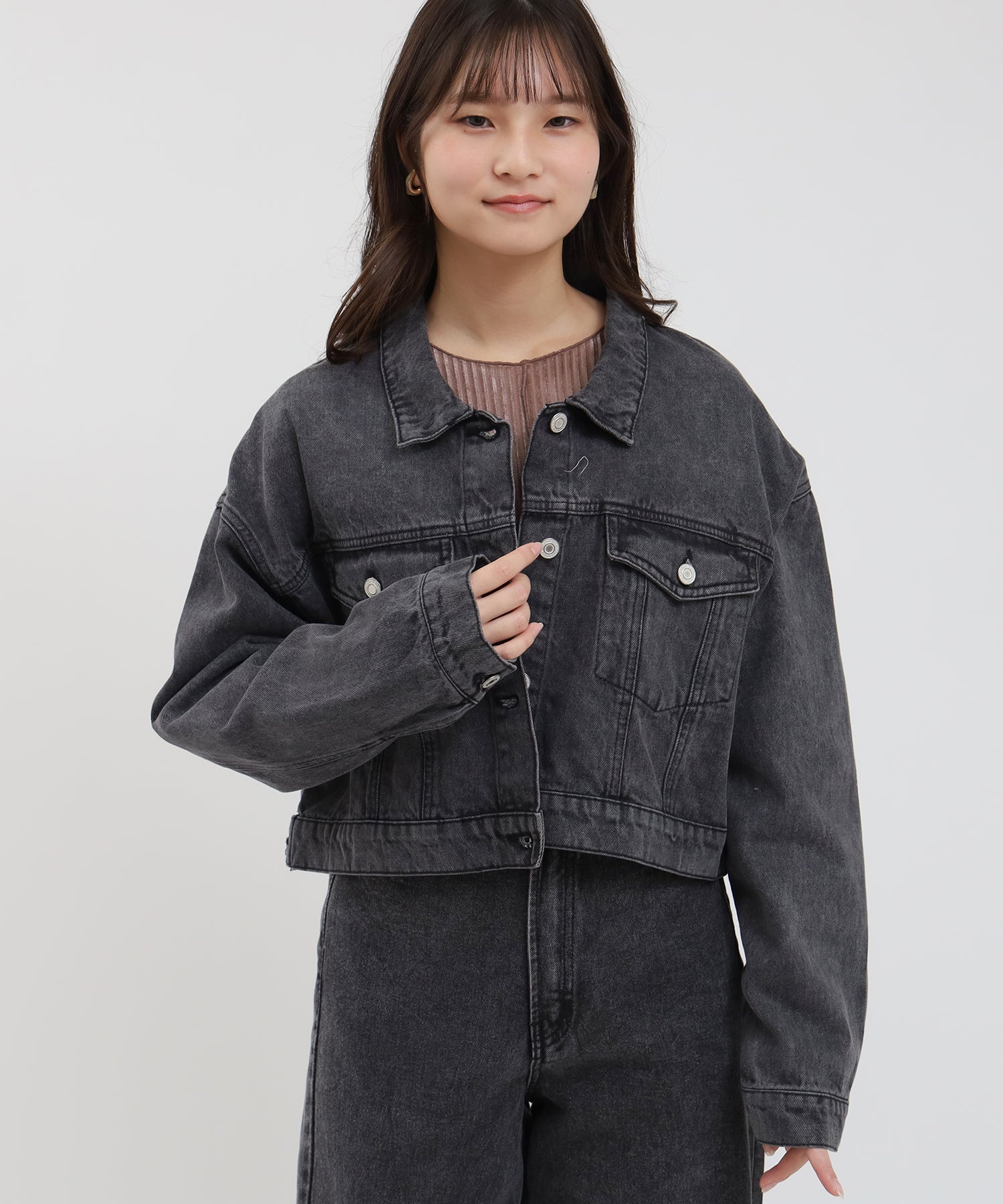 ブラック model:160 着用サイズ:M