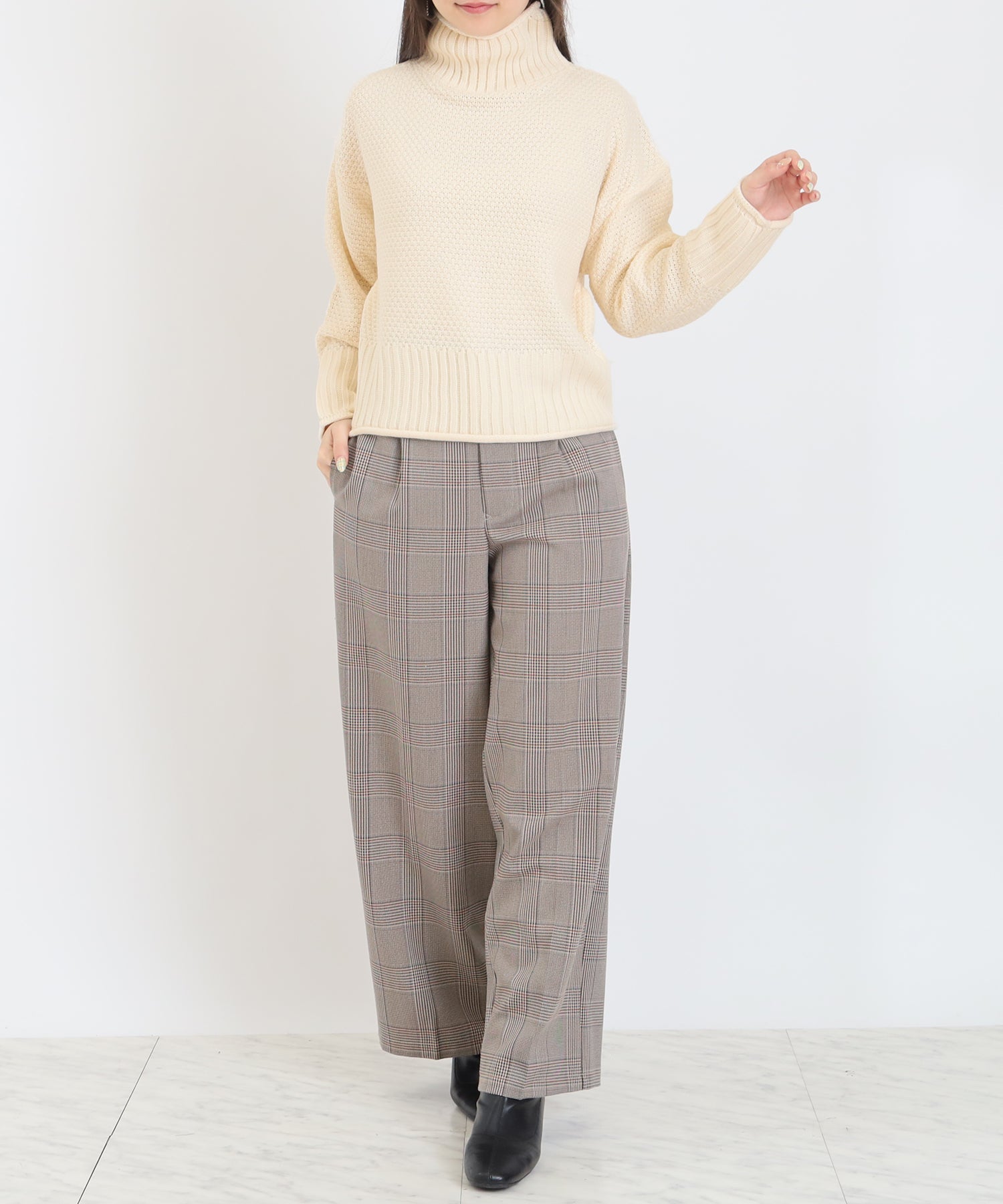 ホワイト model:160cm 着用サイズ:M