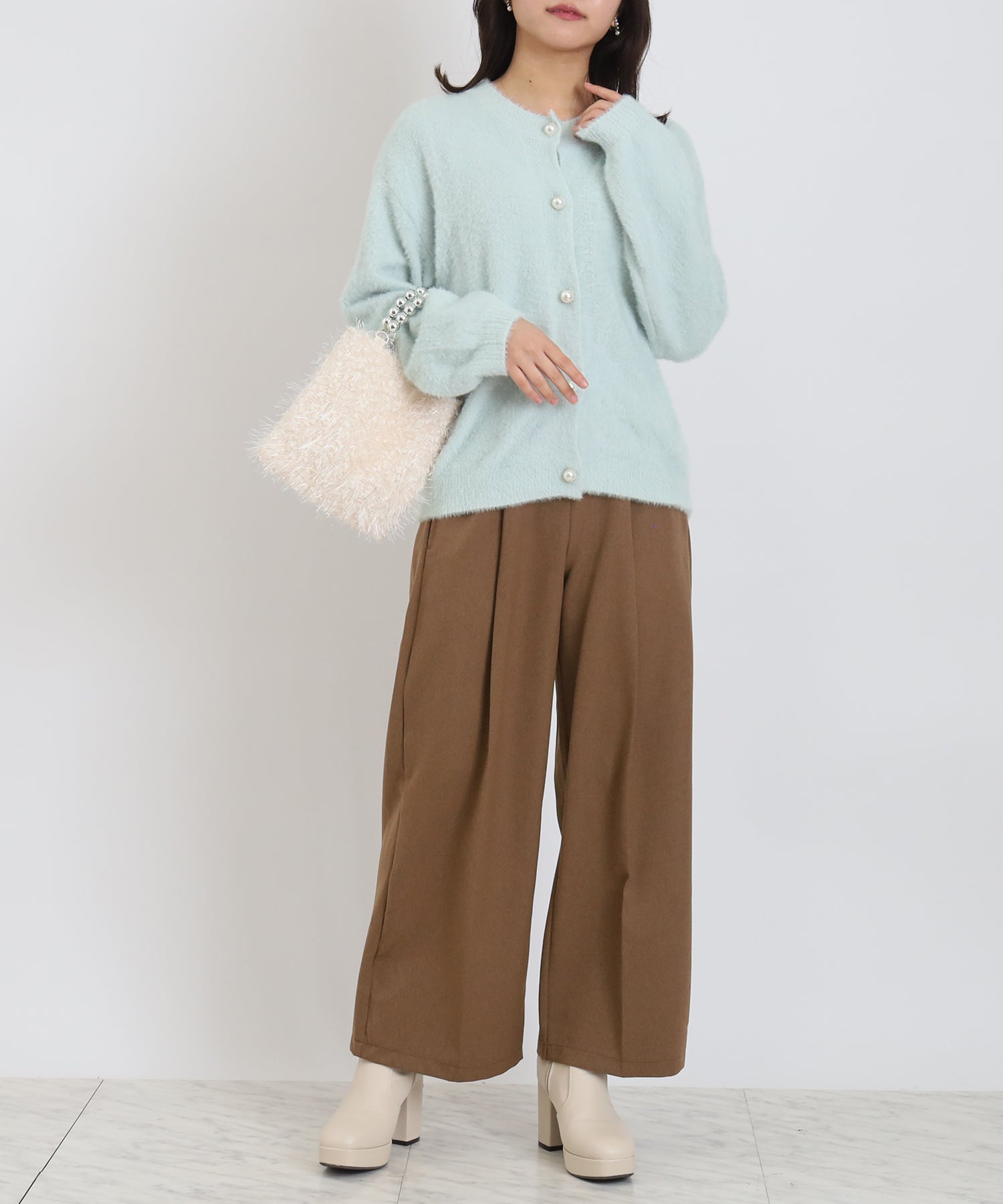 ミント model:156cm 着用サイズ:M