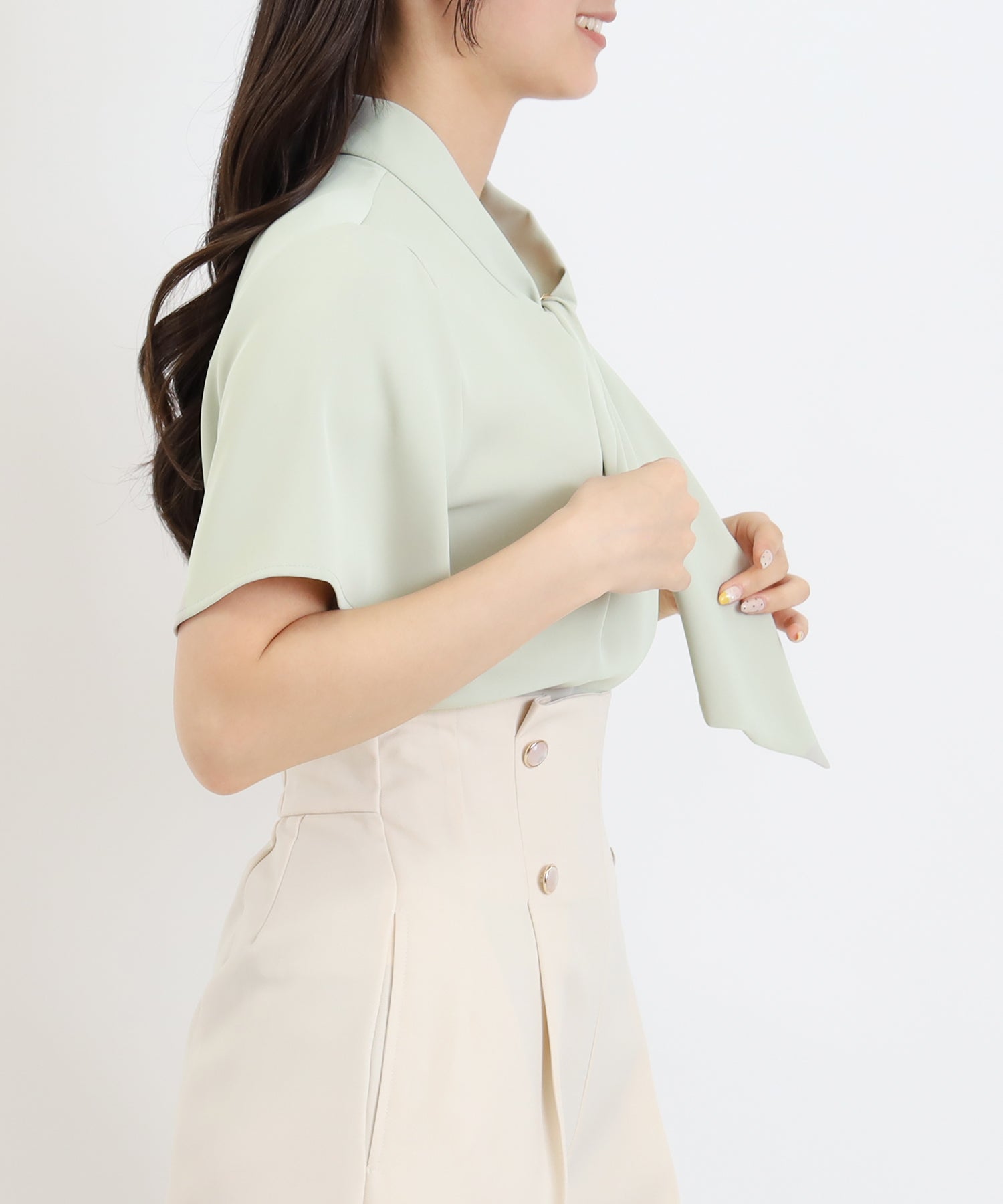 ミント model:160cm 着用サイズ:M