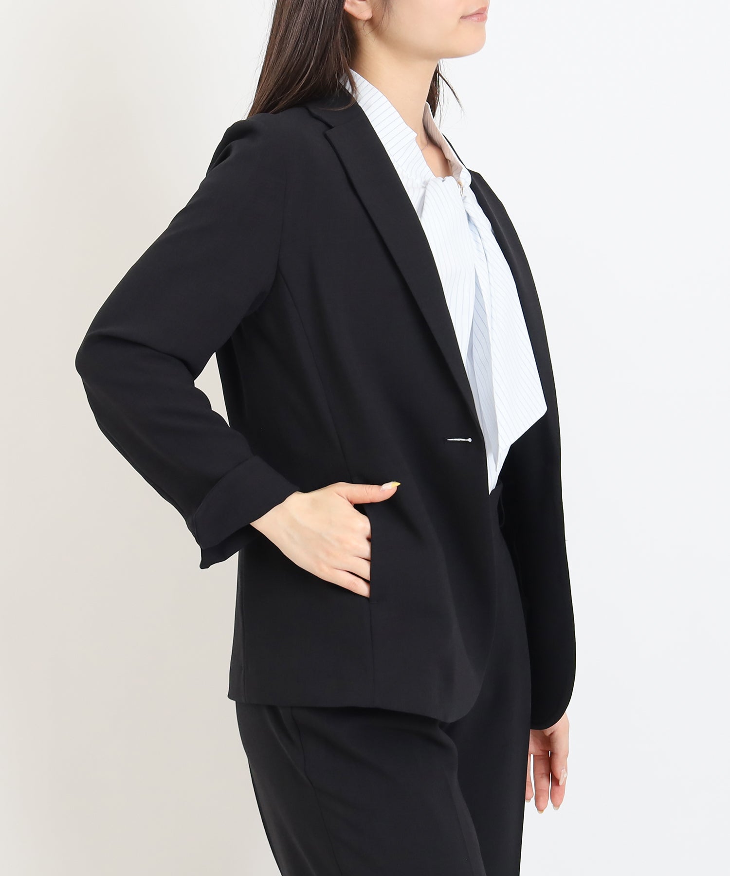ブラック model:160cm 着用サイズ:M