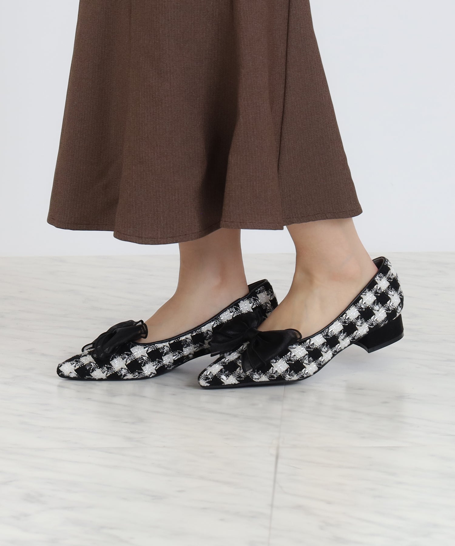 ホワイト×ブラック