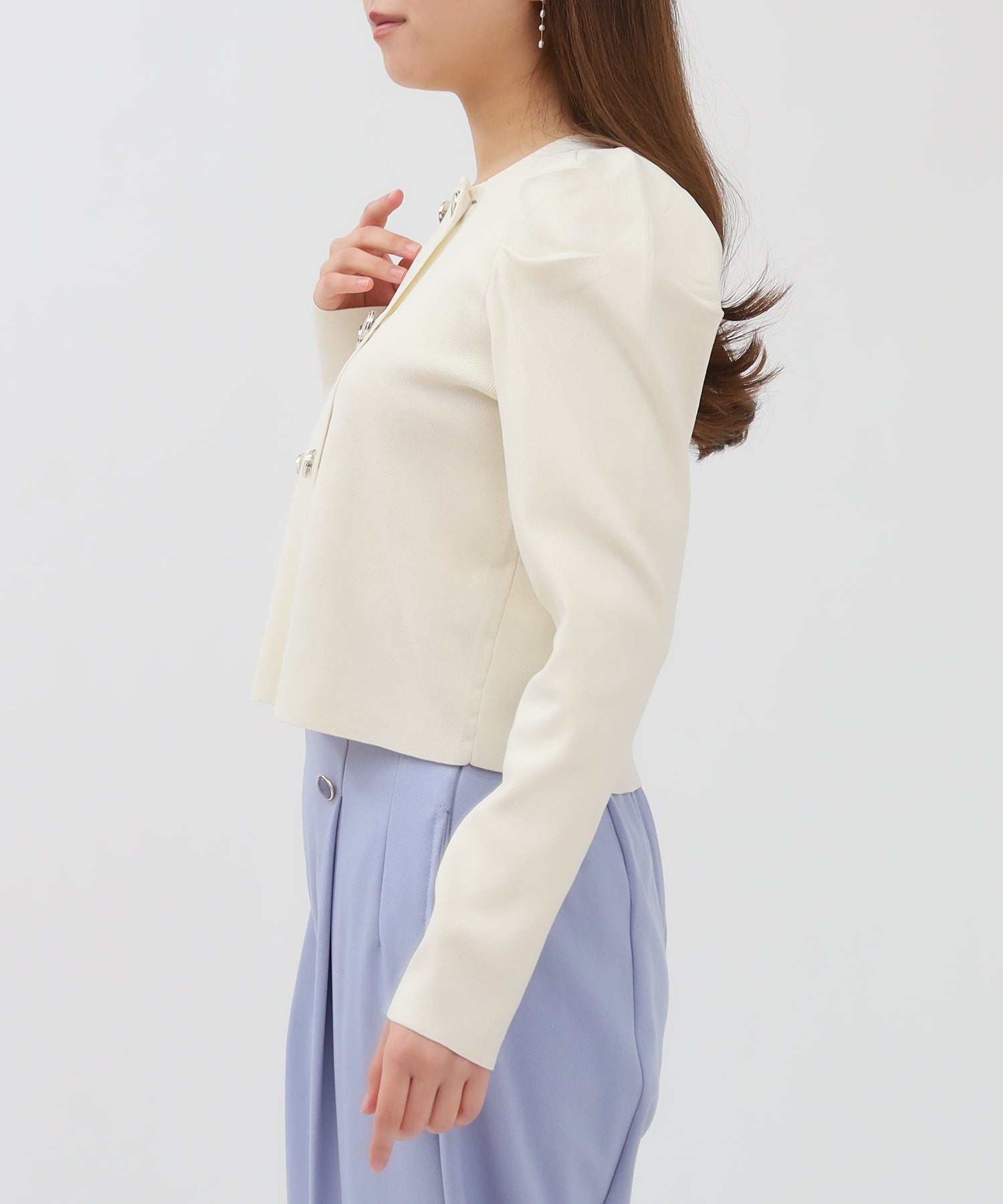 ホワイト model:156 着用サイズ:M