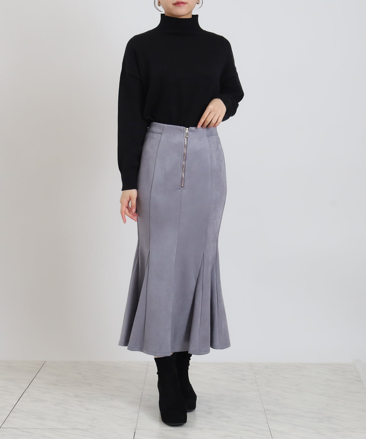 チャコール model:156 着用サイズ:S