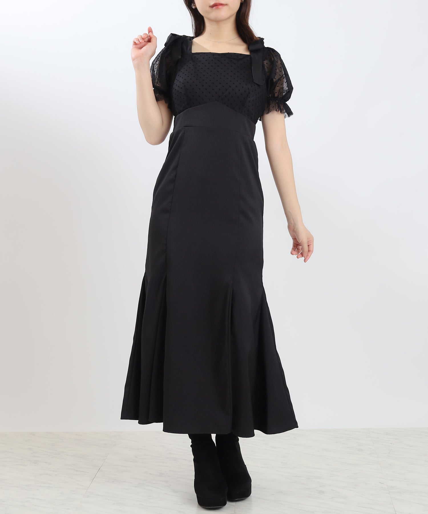 ブラック model:156 着用サイズ:M