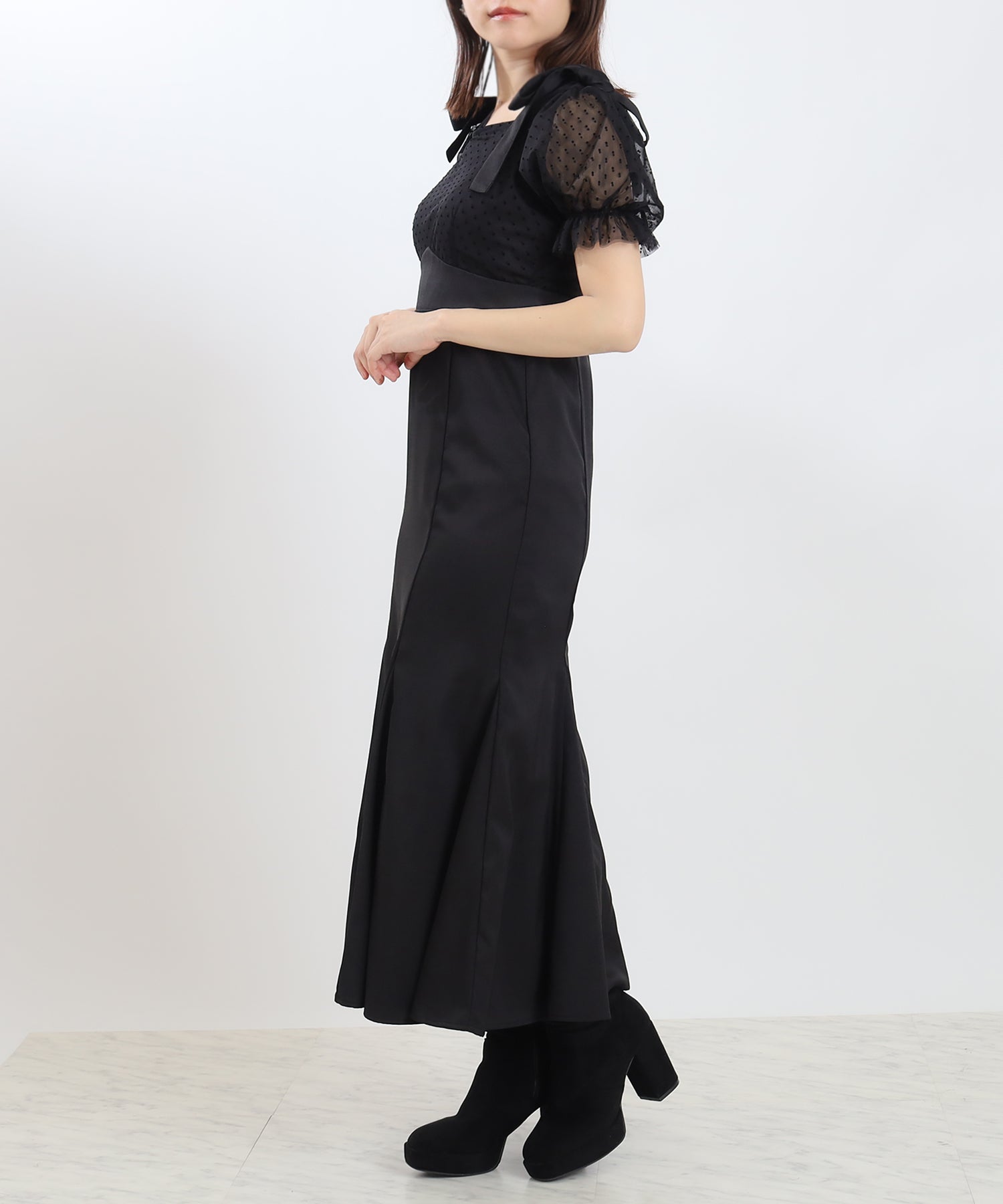 ブラック model:156 着用サイズ:M