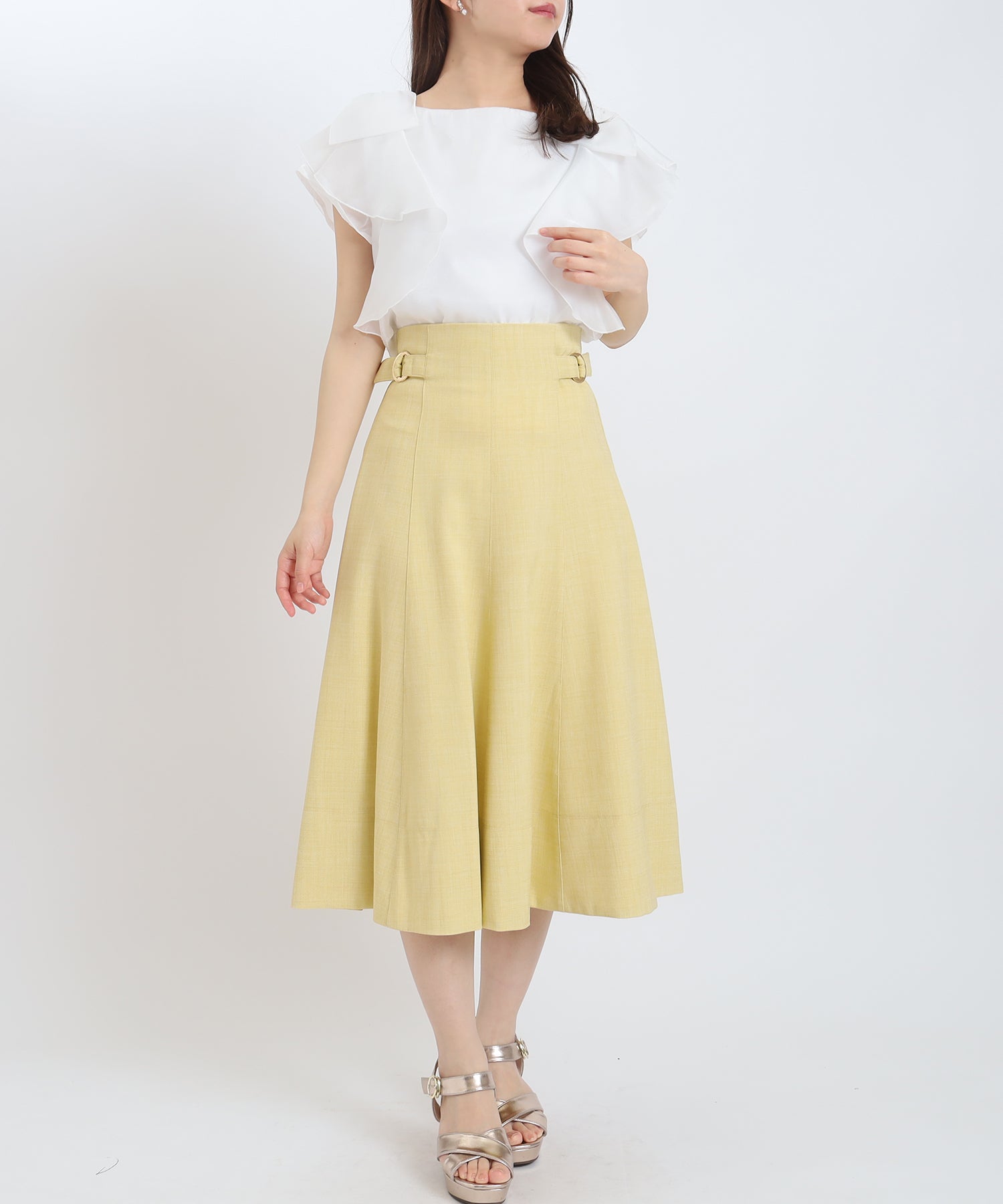 ホワイト model:156 着用サイズ:M