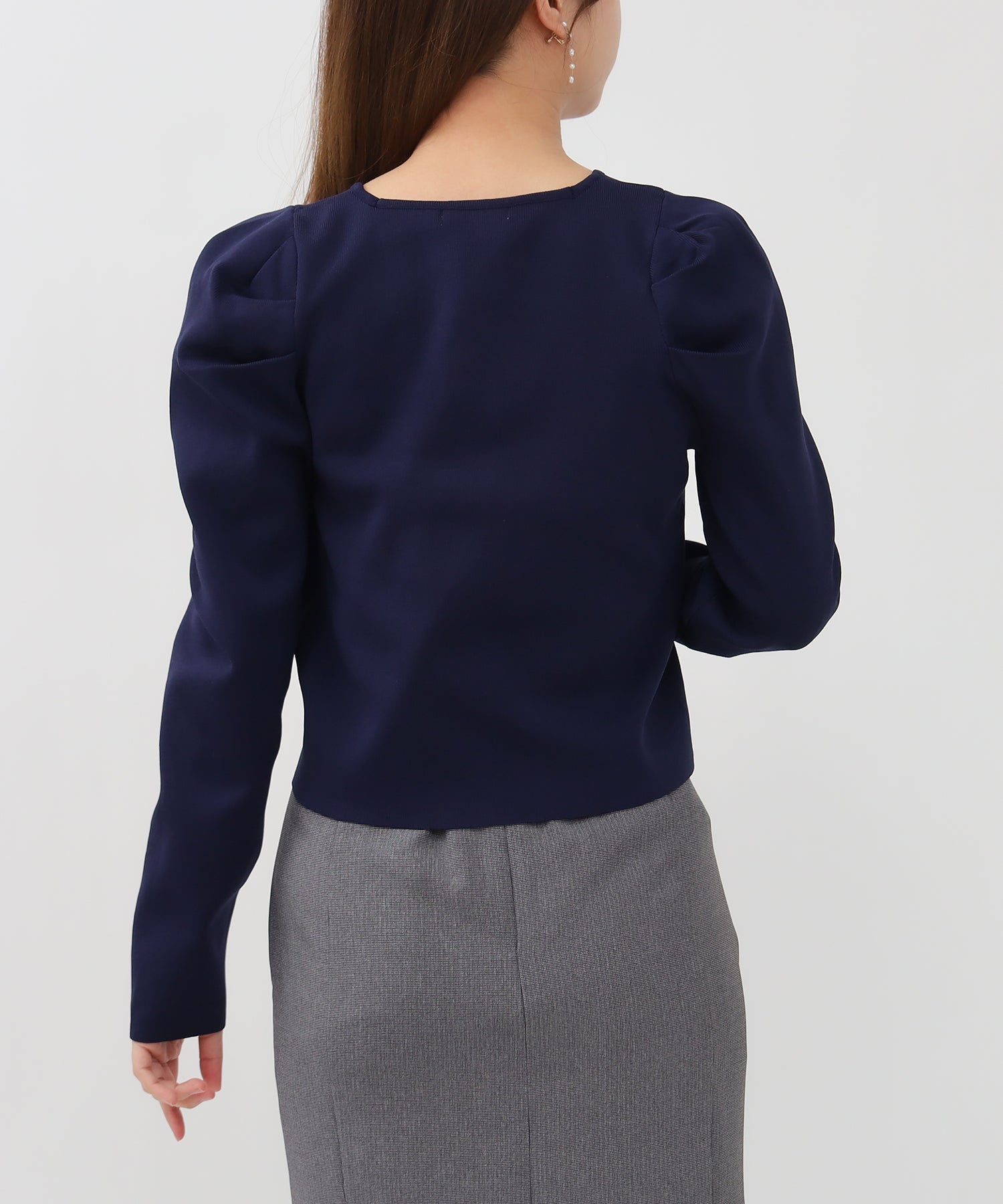 ネイビー model:156 着用サイズ:M