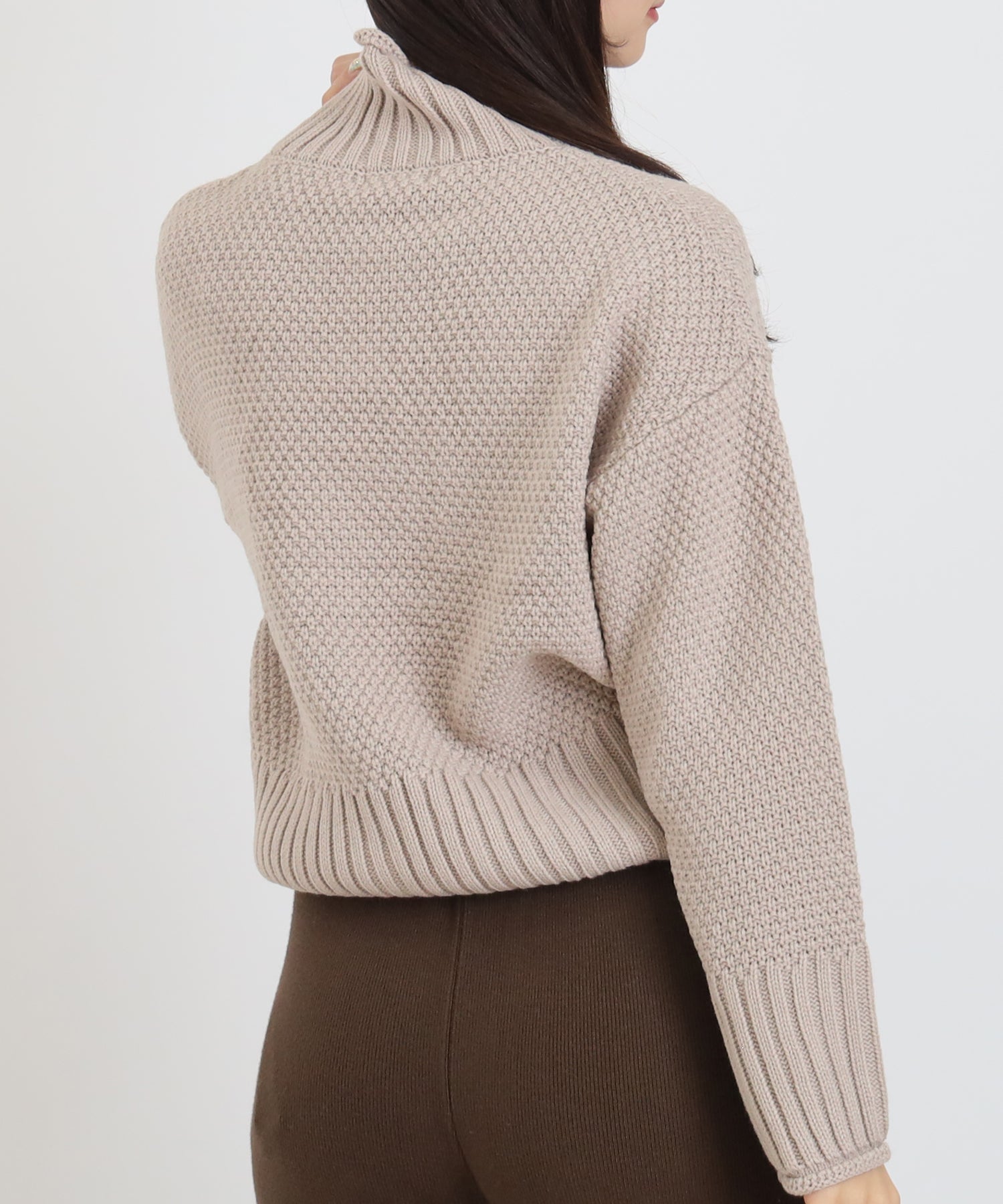 ベージュ model:160cm 着用サイズ:M