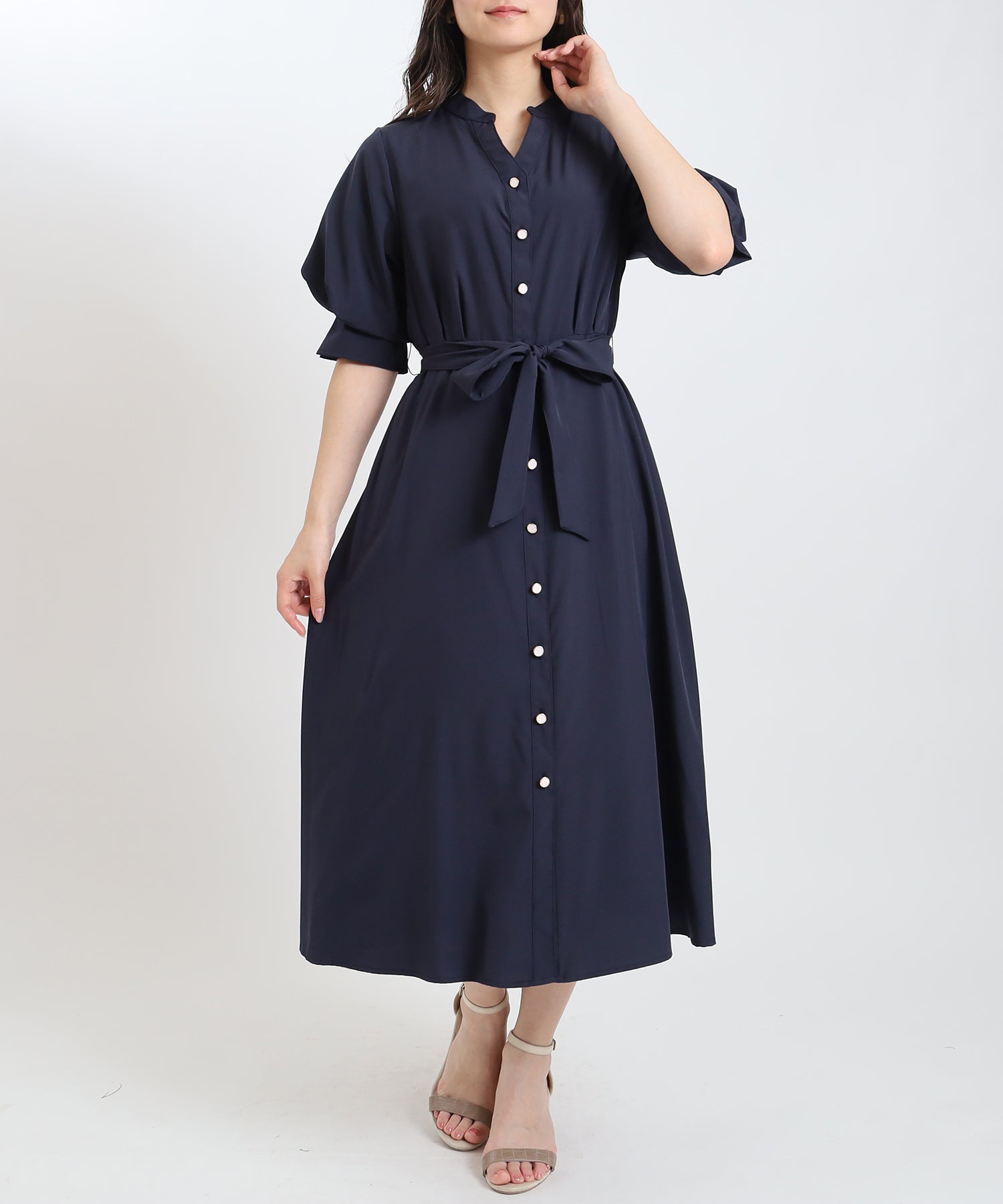 ネイビー model:160cm 着用サイズ:M