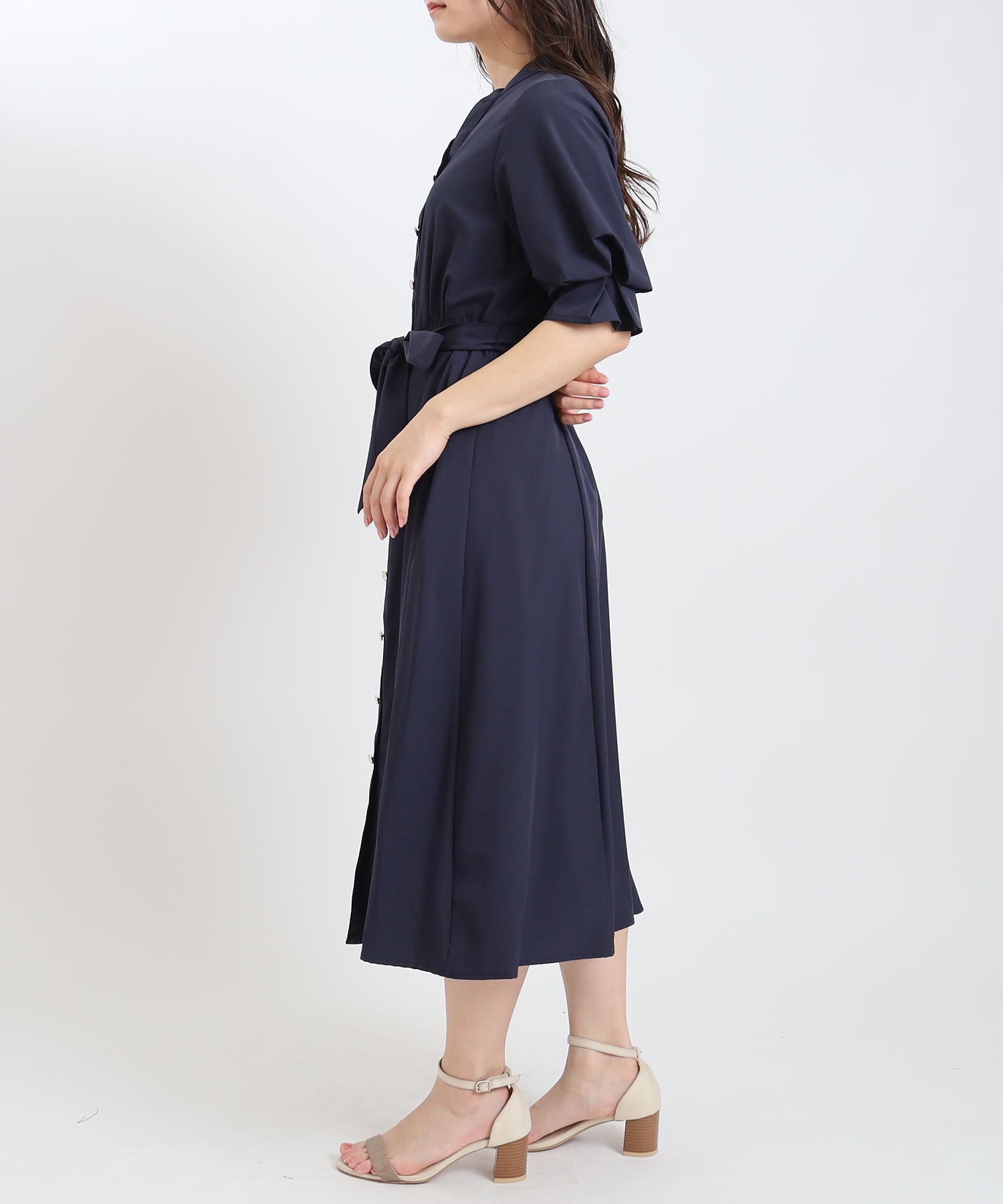 ネイビー model:160cm 着用サイズ:M