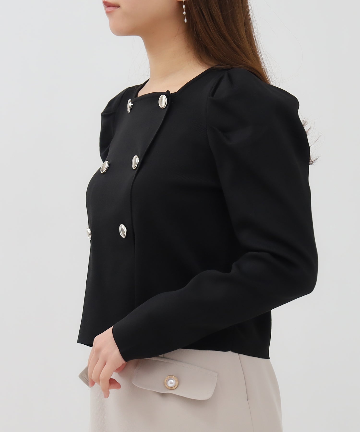 ブラック model:156 着用サイズ:M