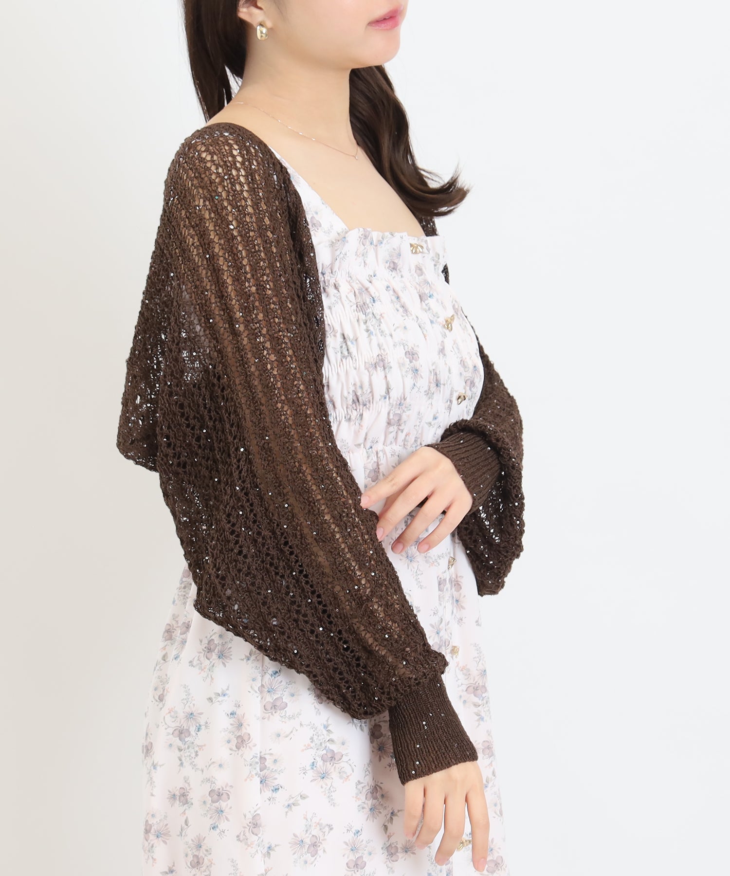 ブラウン model:156 着用サイズ:M