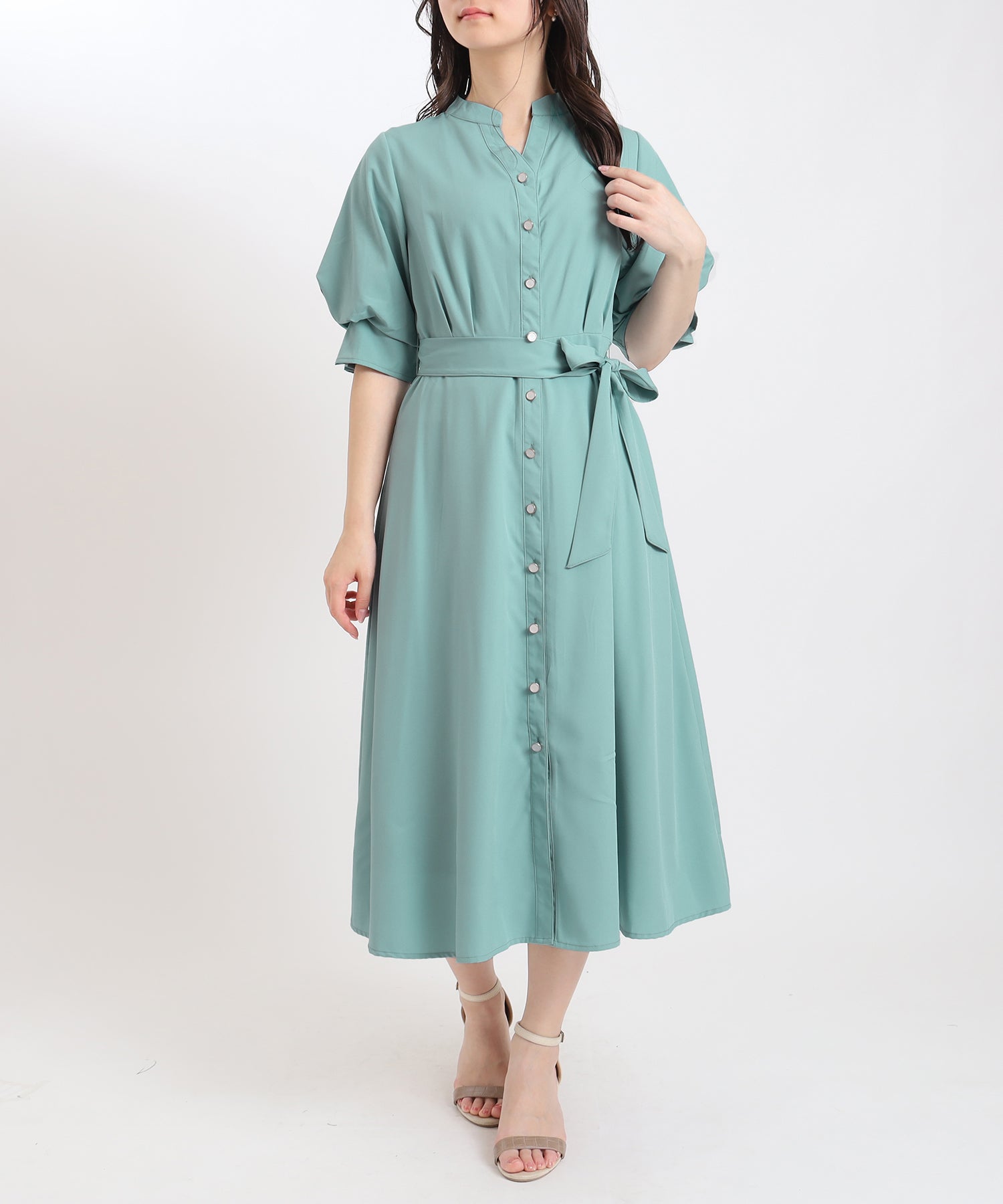 ブルーグリーン model:160cm 着用サイズ:M