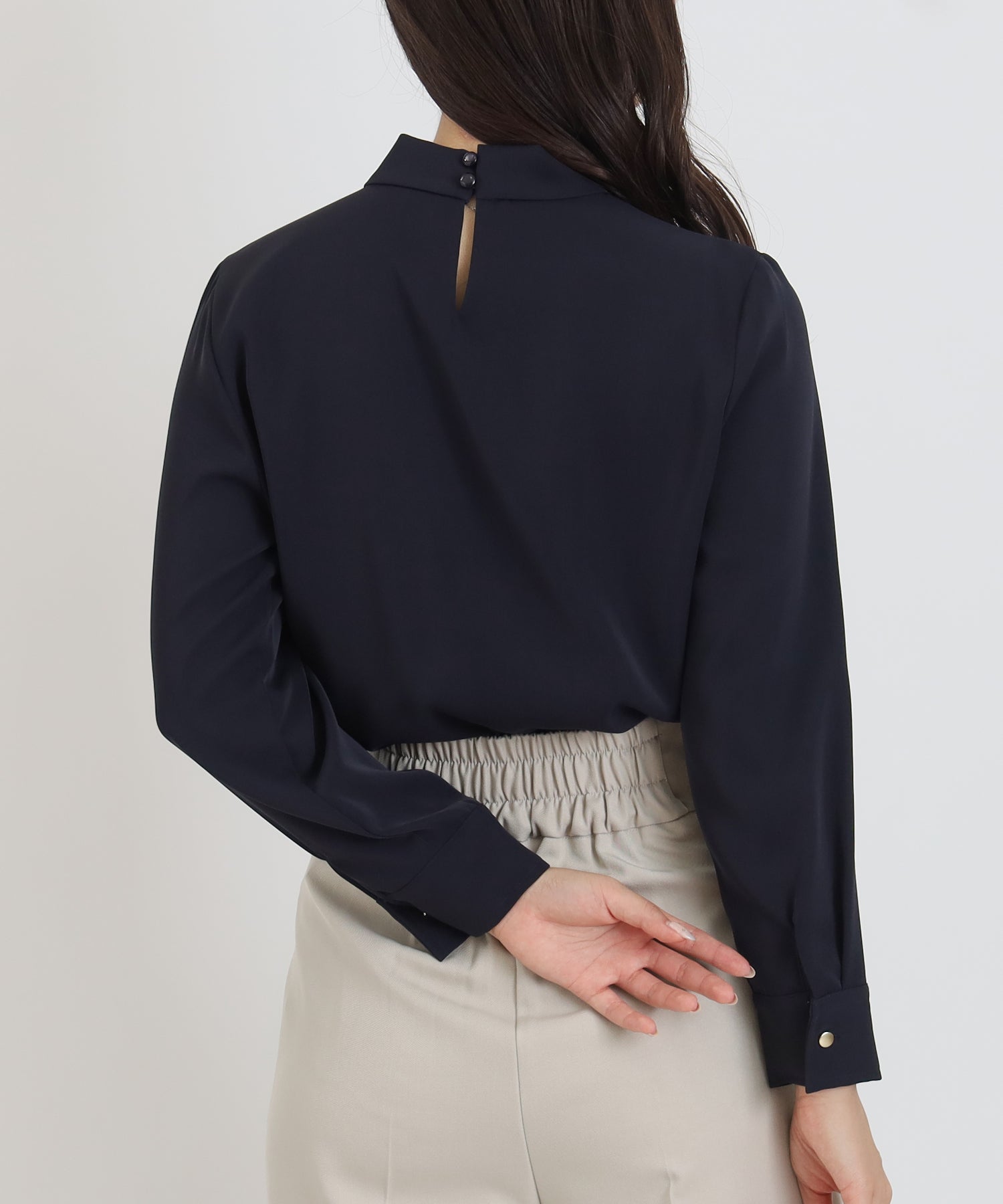 ネイビー model:160cm 着用サイズ:M