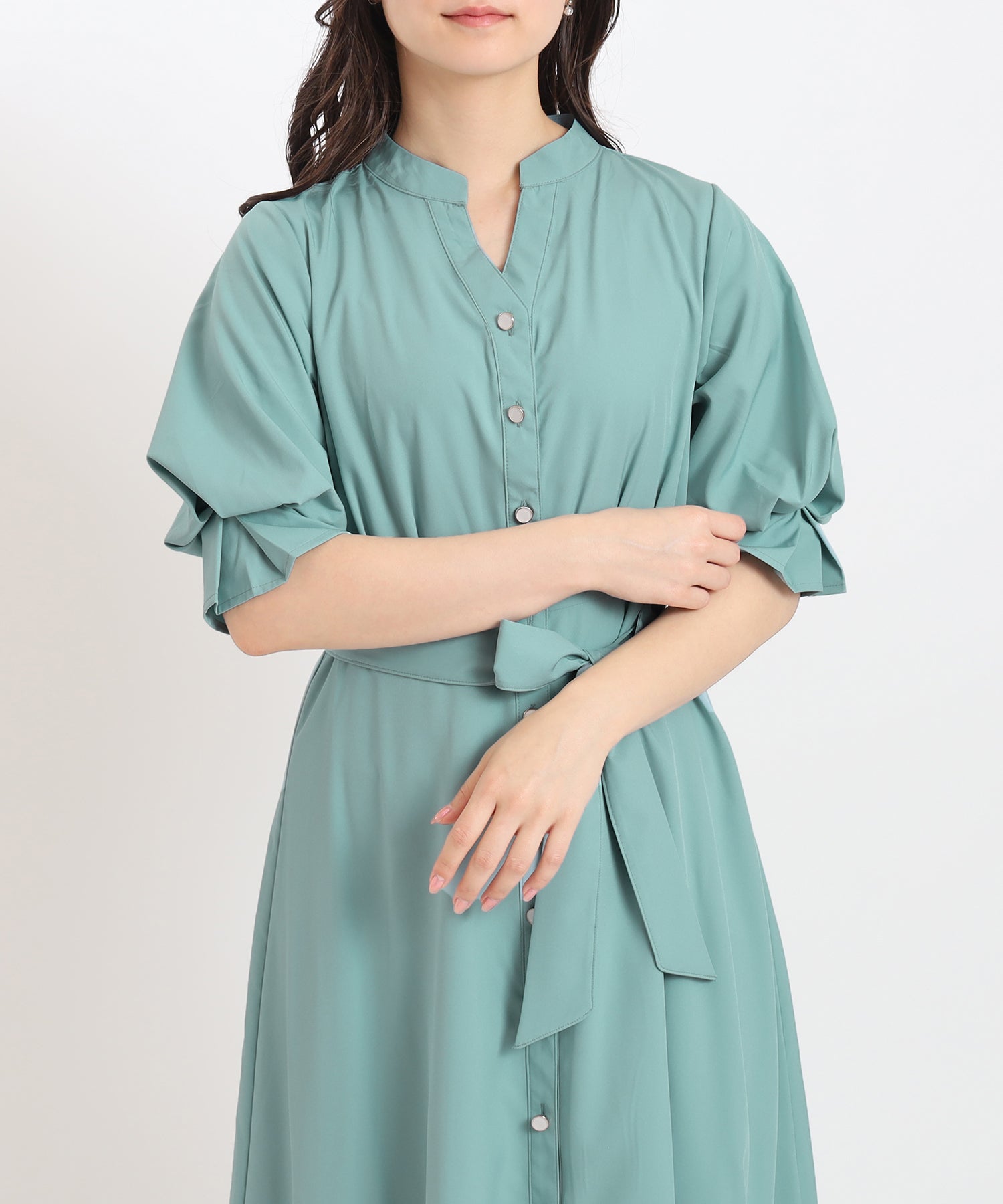 ブルーグリーン model:160cm 着用サイズ:M