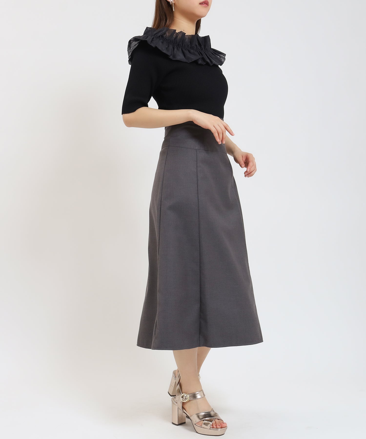 ブラック model:155 着用サイズ:M55
